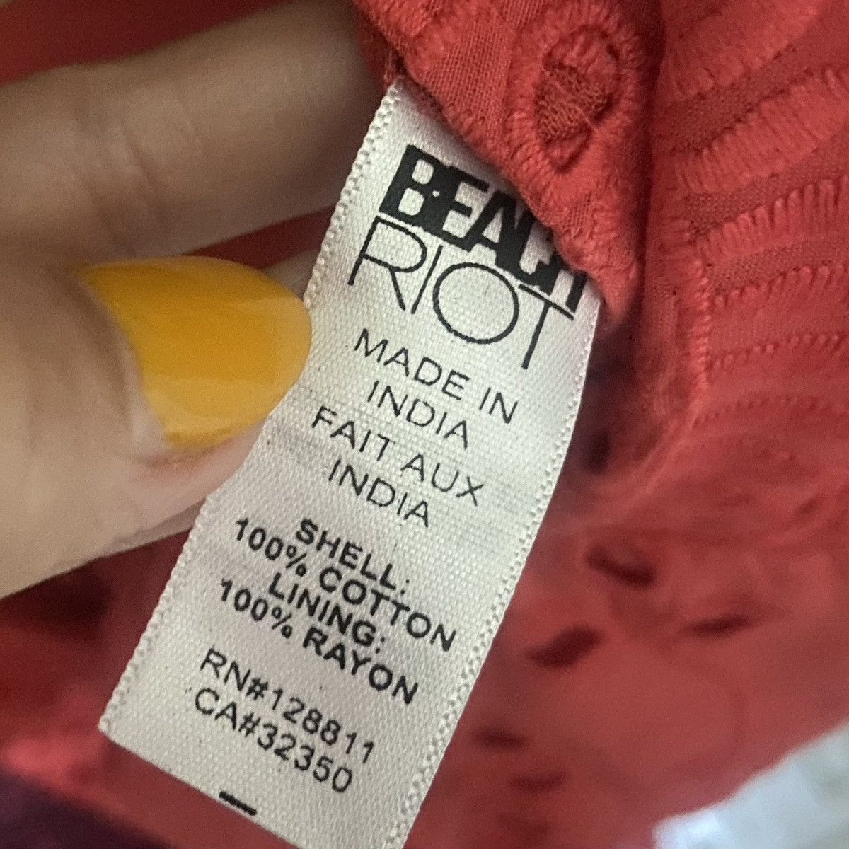 Beach Riot NWT Set- Beach Riot x Revolve Eyelet Crop Top and Pants | XS Size XS / US 0-2 / IT 36-38 - 7 Thumbnail