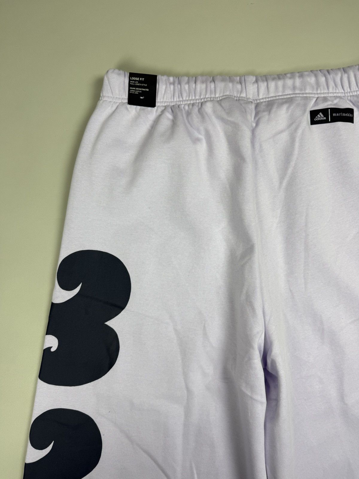 Adidas × Marimekko BNWT! Adidas Marimekko Wide Leg Sweatpants Jogging Trousers Size 34" / US 12 / IT 48 - 24 Thumbnail