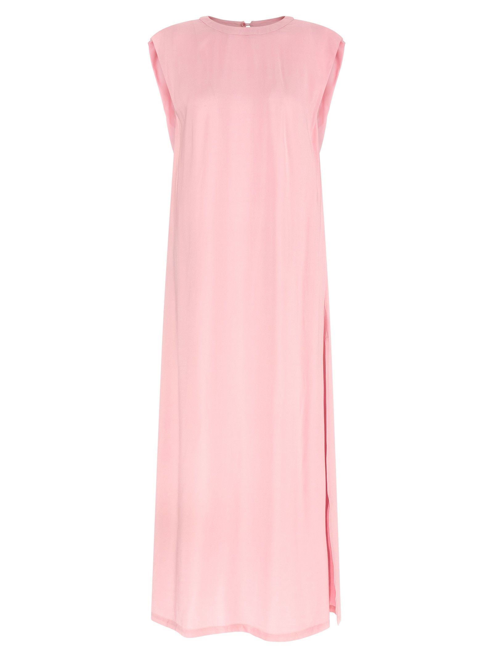 Nude Round-neck dress Size S / US 4 / IT 40 - 1 Thumbnail