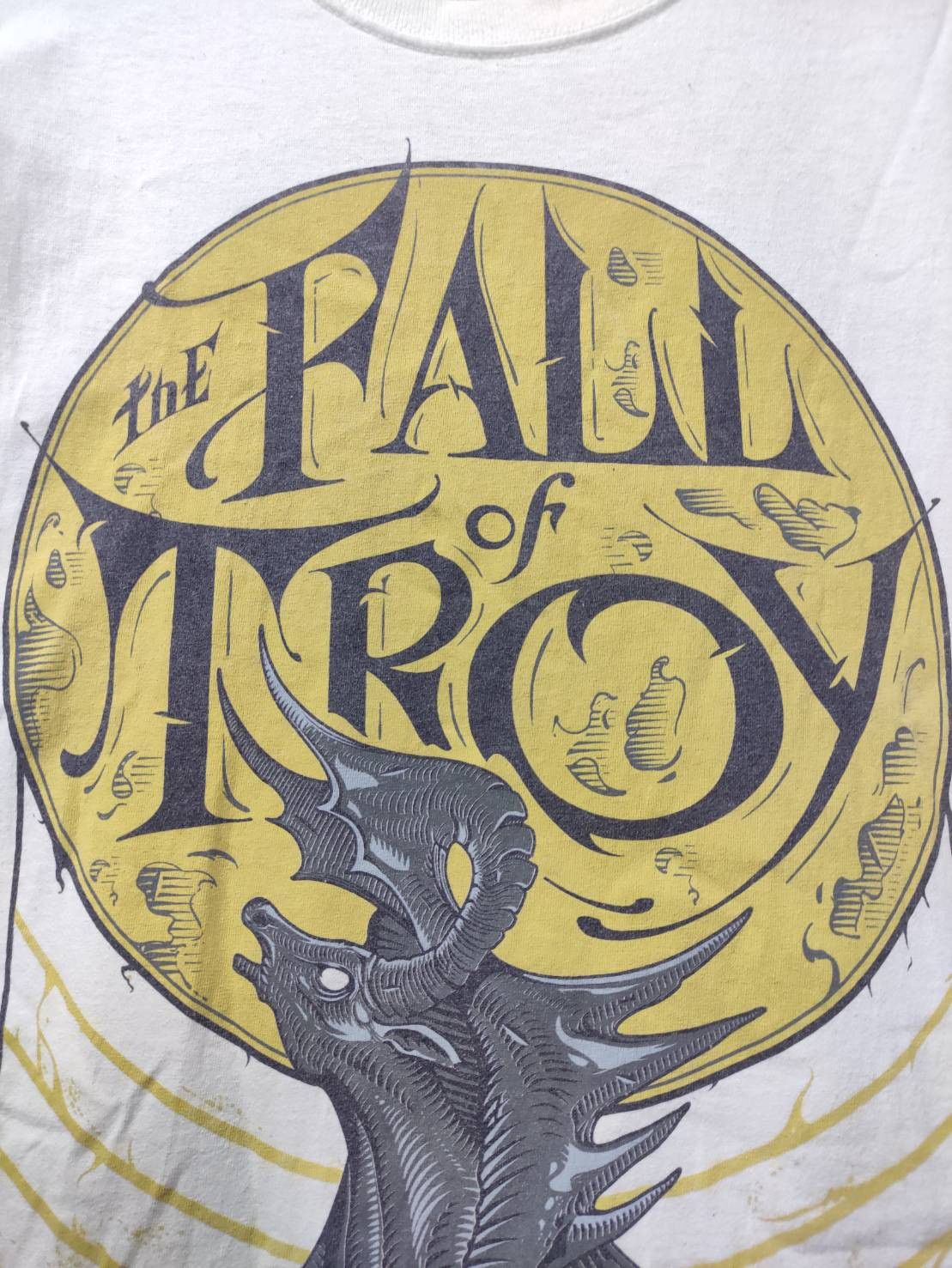 Band Tees Rare! Vtg 00's The Fall Of Troy Band " Beast " T-Shirt Size US L / EU 52-54 / 3 - 3 Thumbnail