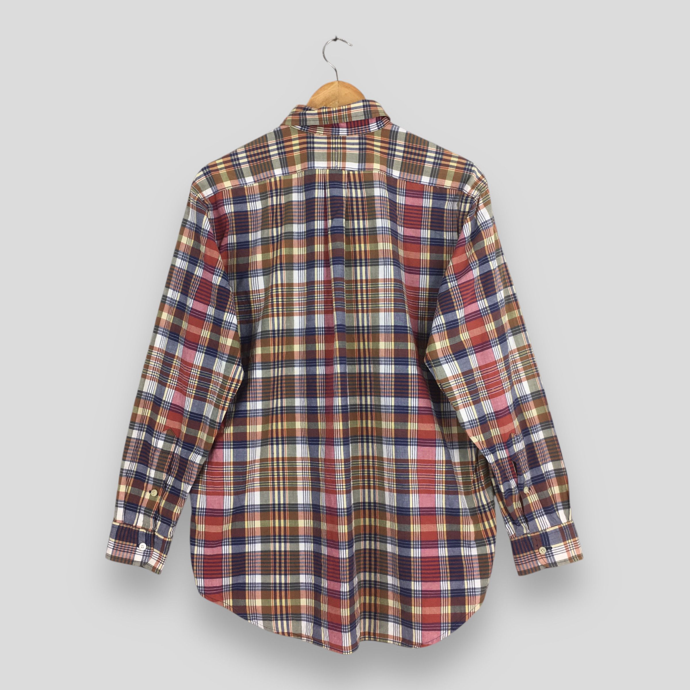 Polo Ralph Lauren Vintage 90s Polo Ralph Lauren Checkered Flannel Shirt Small Size US S / EU 44-46 / 1 - 6 Thumbnail