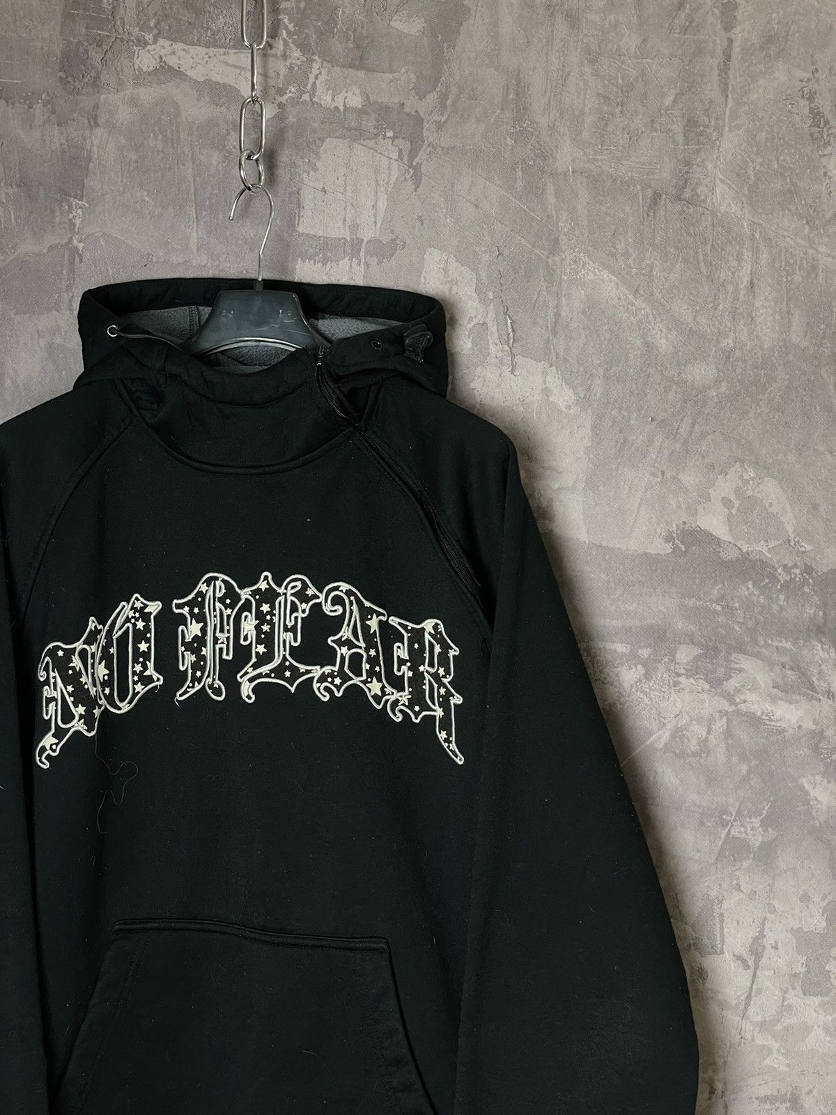 No Fear × Vintage Rare Vintage 90s No Fear Spellout logo Hoodie Size US XL / EU 56 / 4 - 3 Thumbnail