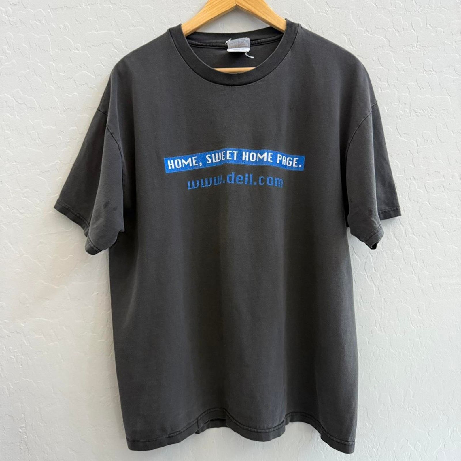 Hanes Vintage 00s Dell Computers Promo Tee Size US XL / EU 56 / 4 - 1 Thumbnail