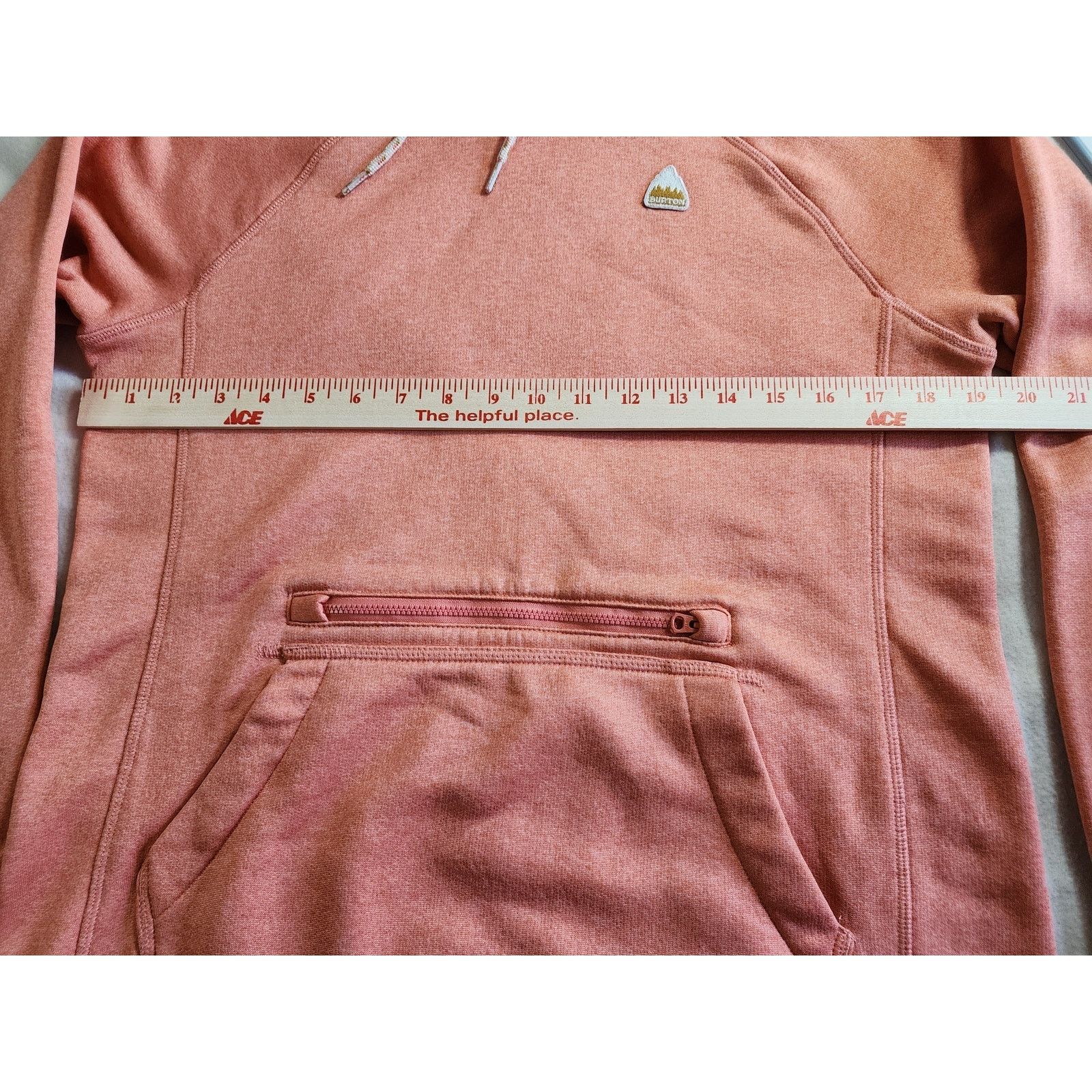 Burton Burton Women's S Oak Long Technical Fleece Hoodie Pink Size S / US 4 / IT 40 - 8 Thumbnail