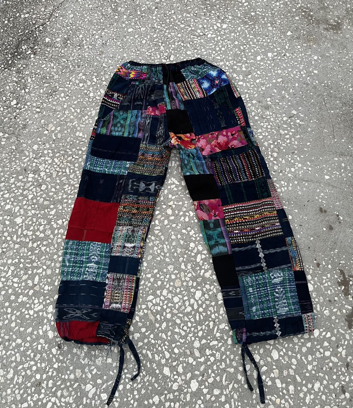 Vintage Vintage patchwork handmade pants Size US 32 / EU 48 - 1 Thumbnail