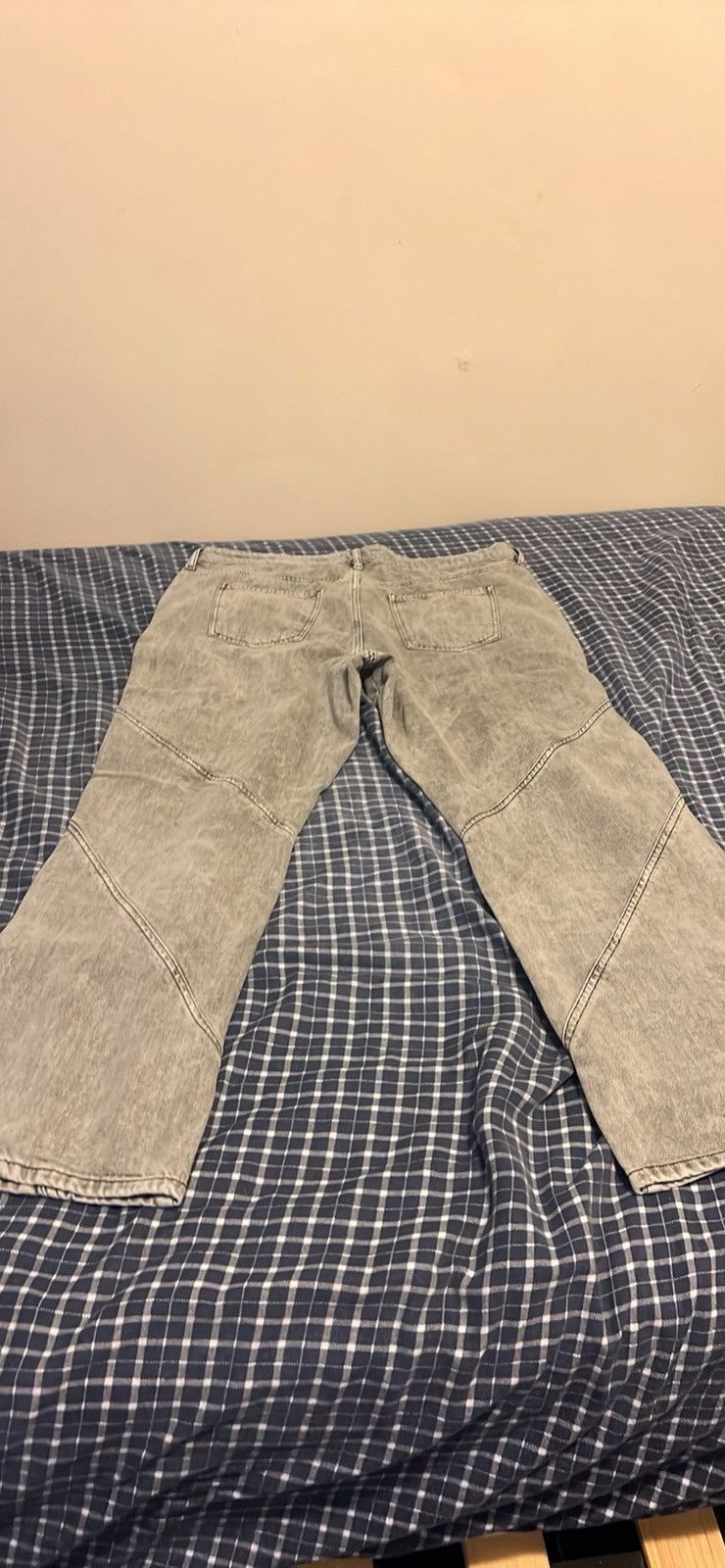 Fashion Nova Umbrella Straight Jeans Size US 38 / EU 54 - 3 Thumbnail