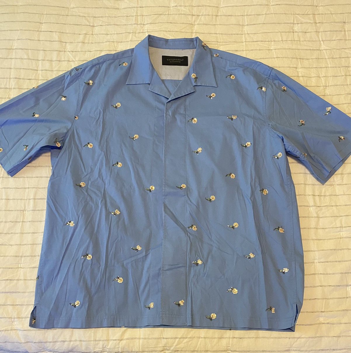 Viktor & Rolf Viktor & Rolf Mister Mister Sequin S/S Shirt XL Size US XL / EU 56 / 4 - 3 Thumbnail