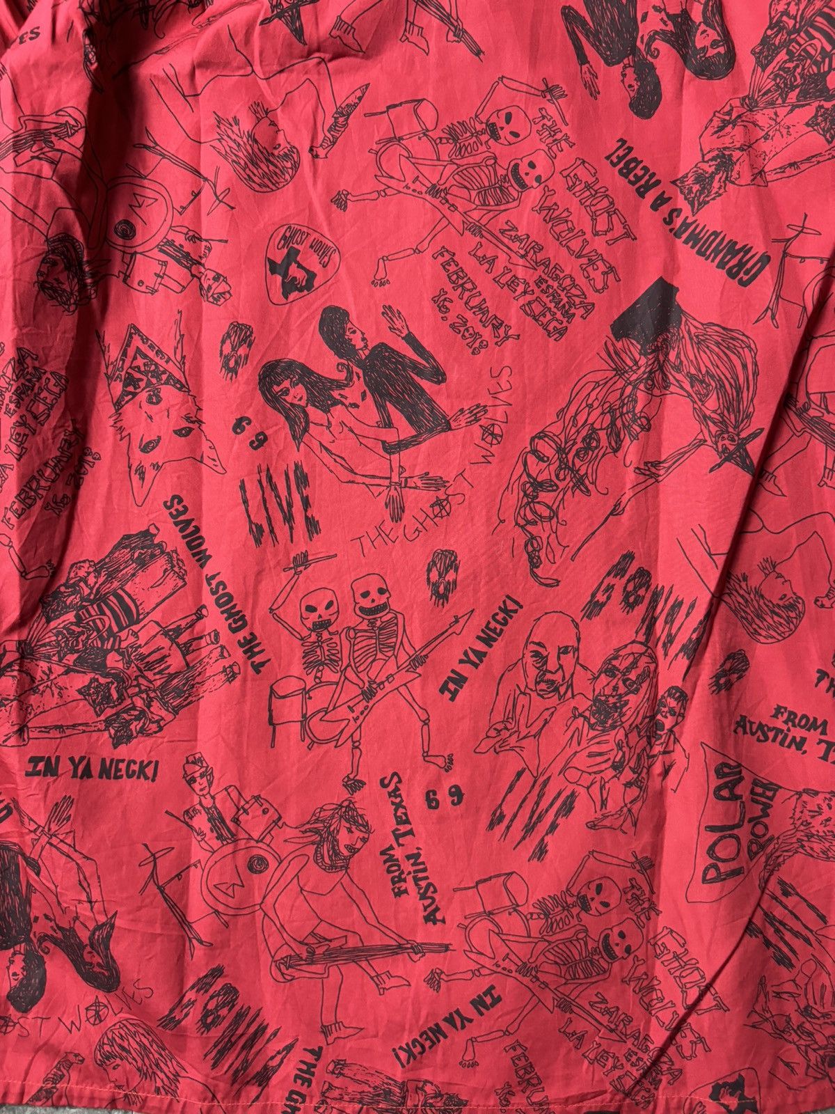 Hysteric Glamour 2018 Hysteric Glamour ‘Thee Hysteric XXX’ Full Print Shirt Size US M / EU 48-50 / 2 - 14 Thumbnail