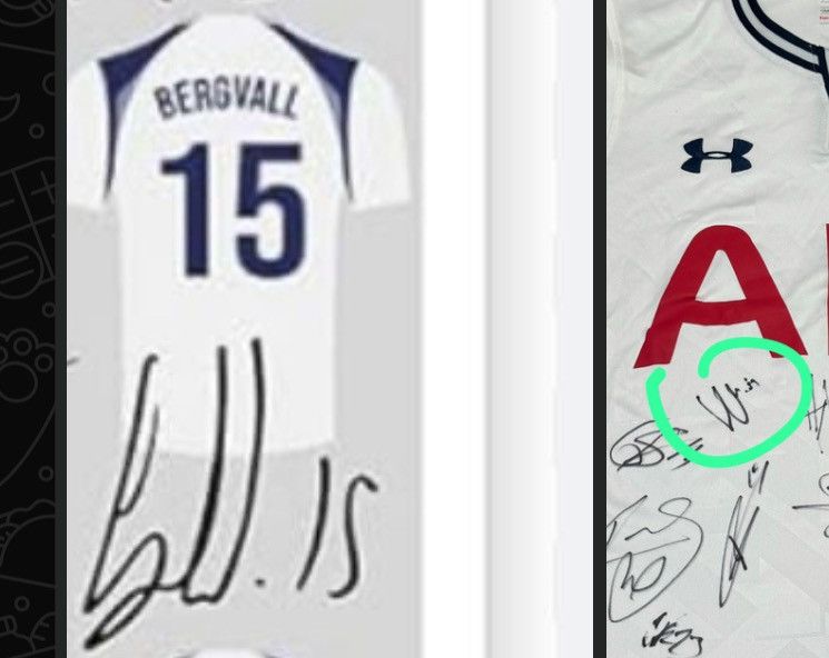 Under Armour Tottenham Hotspur 25/26 squad signature jersey Size US S / EU 44-46 / 1 - 11 Thumbnail