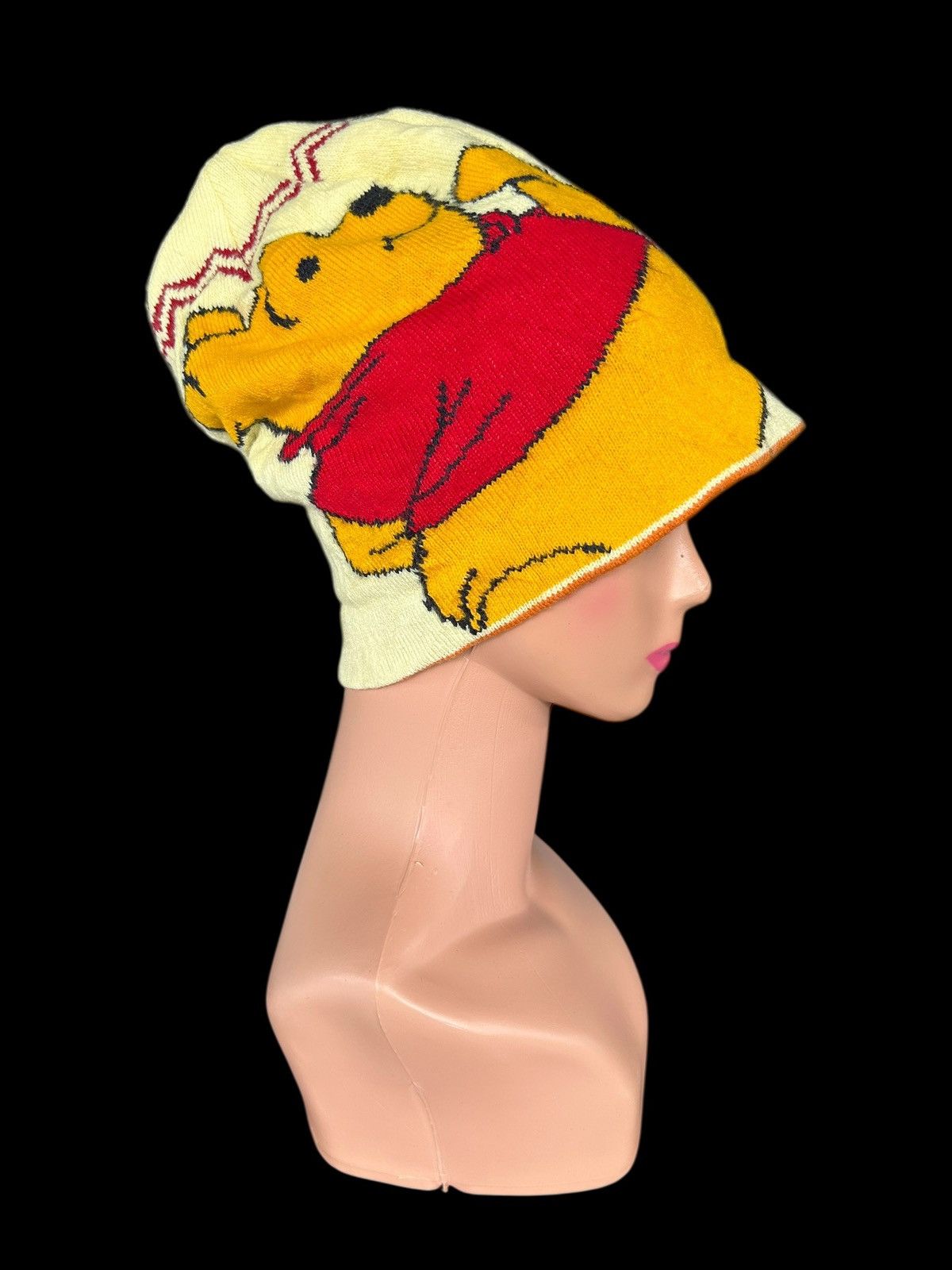 Japanese Brand × Kapital × Vintage Rare Disney Pooh Beanie Hats Size ONE SIZE - 3 Thumbnail