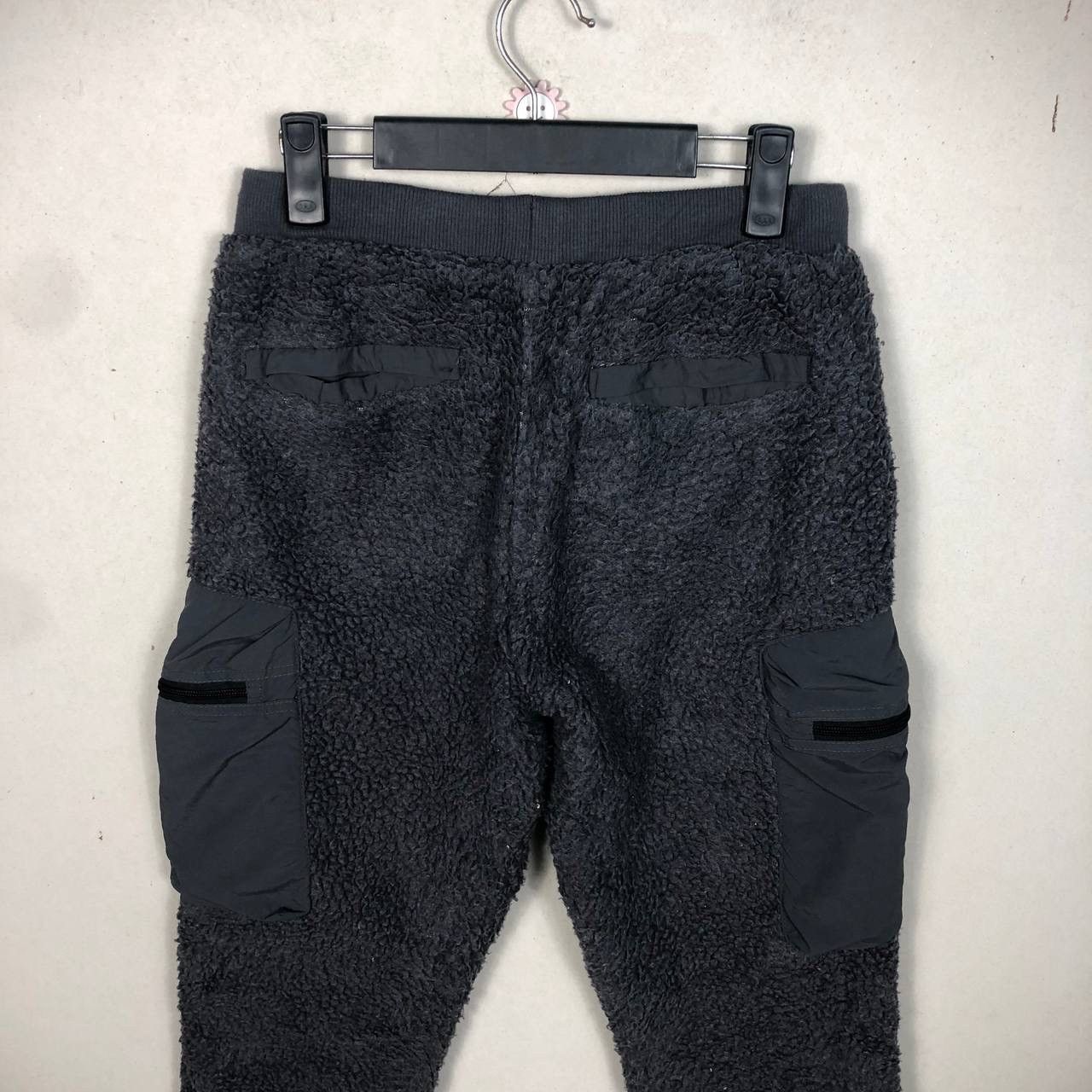 Japanese Brand × Vintage Fleece Sweatpants Cargo Pants Inspired Stone Island Size US 31 - 4 Thumbnail