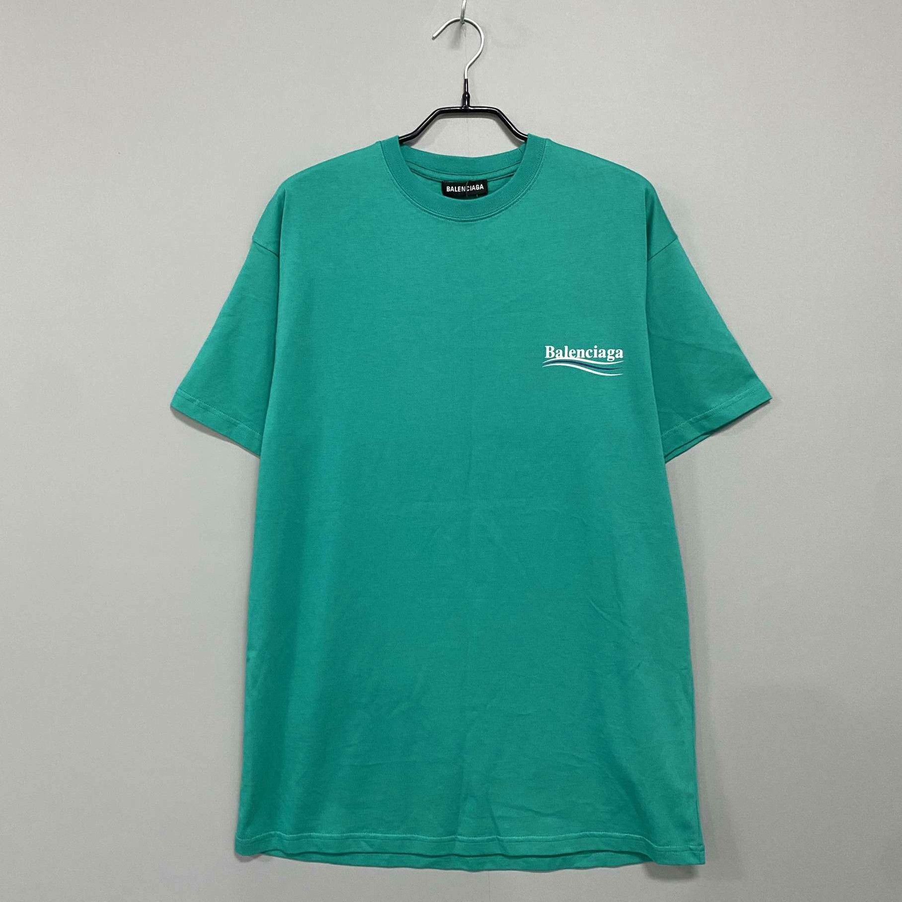 Balenciaga Balenciaga Green T-Shirt s Men Size US S / EU 44-46 / 1 - 1 Thumbnail