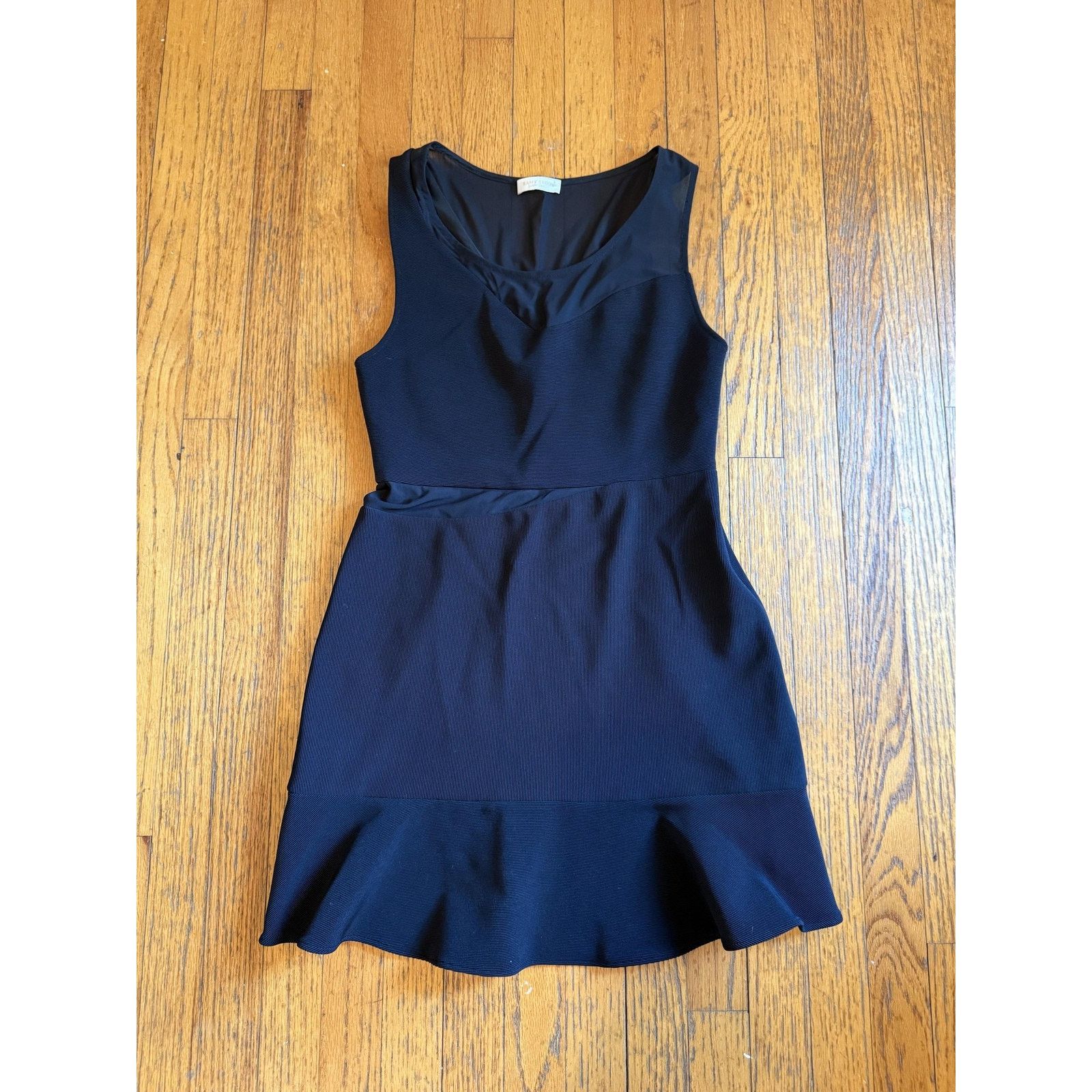Ramy Brook Ramy Brook Dress Size 12 Black Sleeveless Fit Flare Textured Size XL / US 12-14 / IT 48-50 - 1 Thumbnail