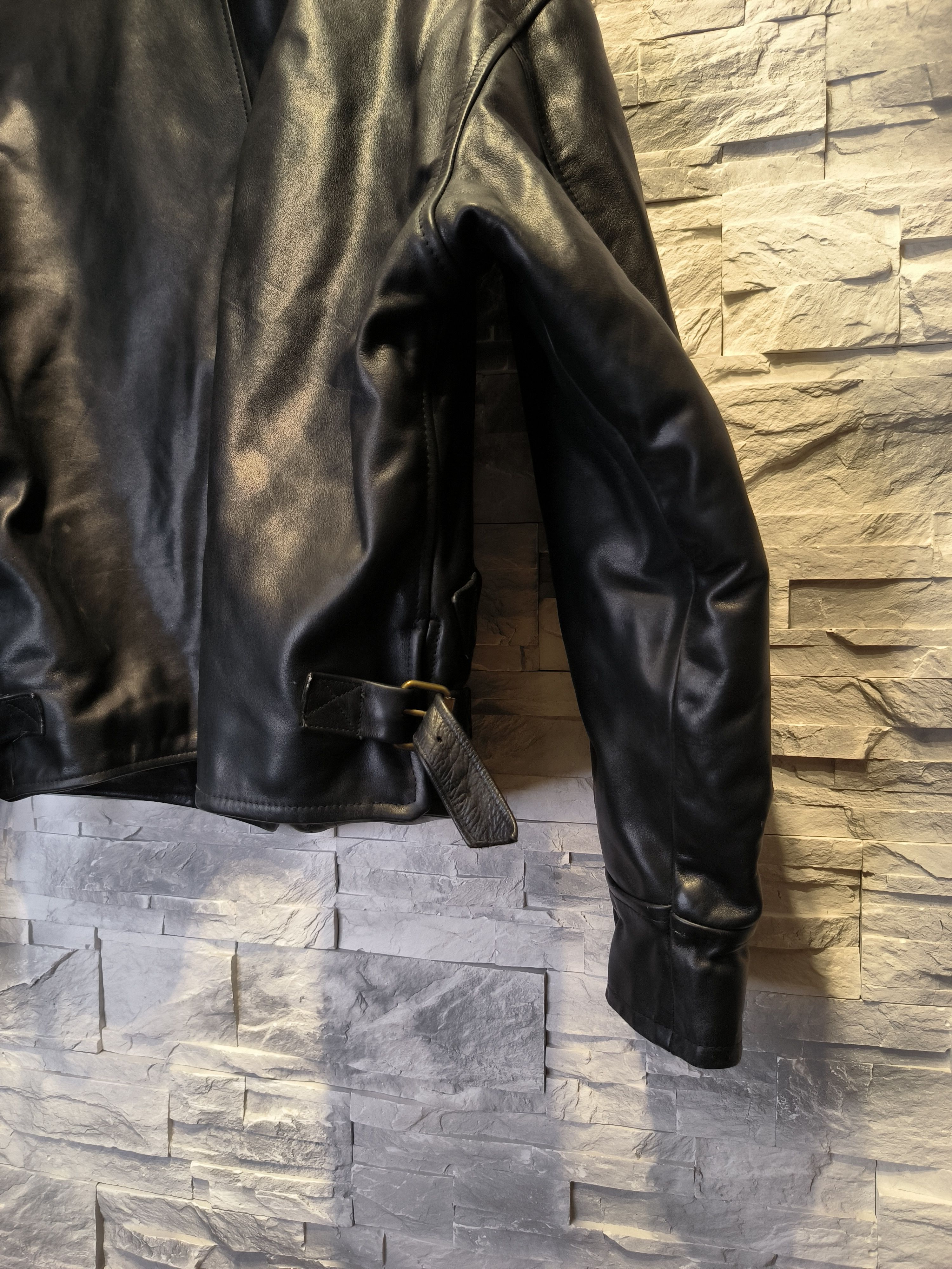 Vera Pelle Vera Pelle Motor Jacket Leather Black Vintage Size US XS / EU 42 / 0 - 8 Thumbnail