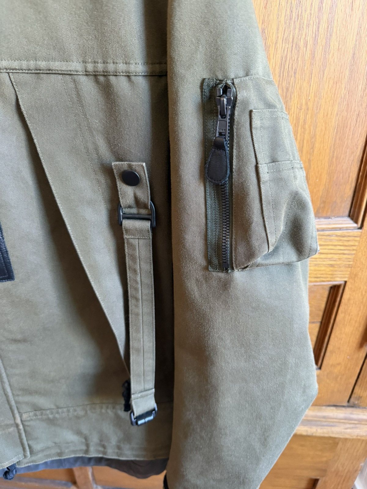 Adidas × Y-3 Olive Tech Flight Jacket Size US M / EU 48-50 / 2 - 3 Thumbnail