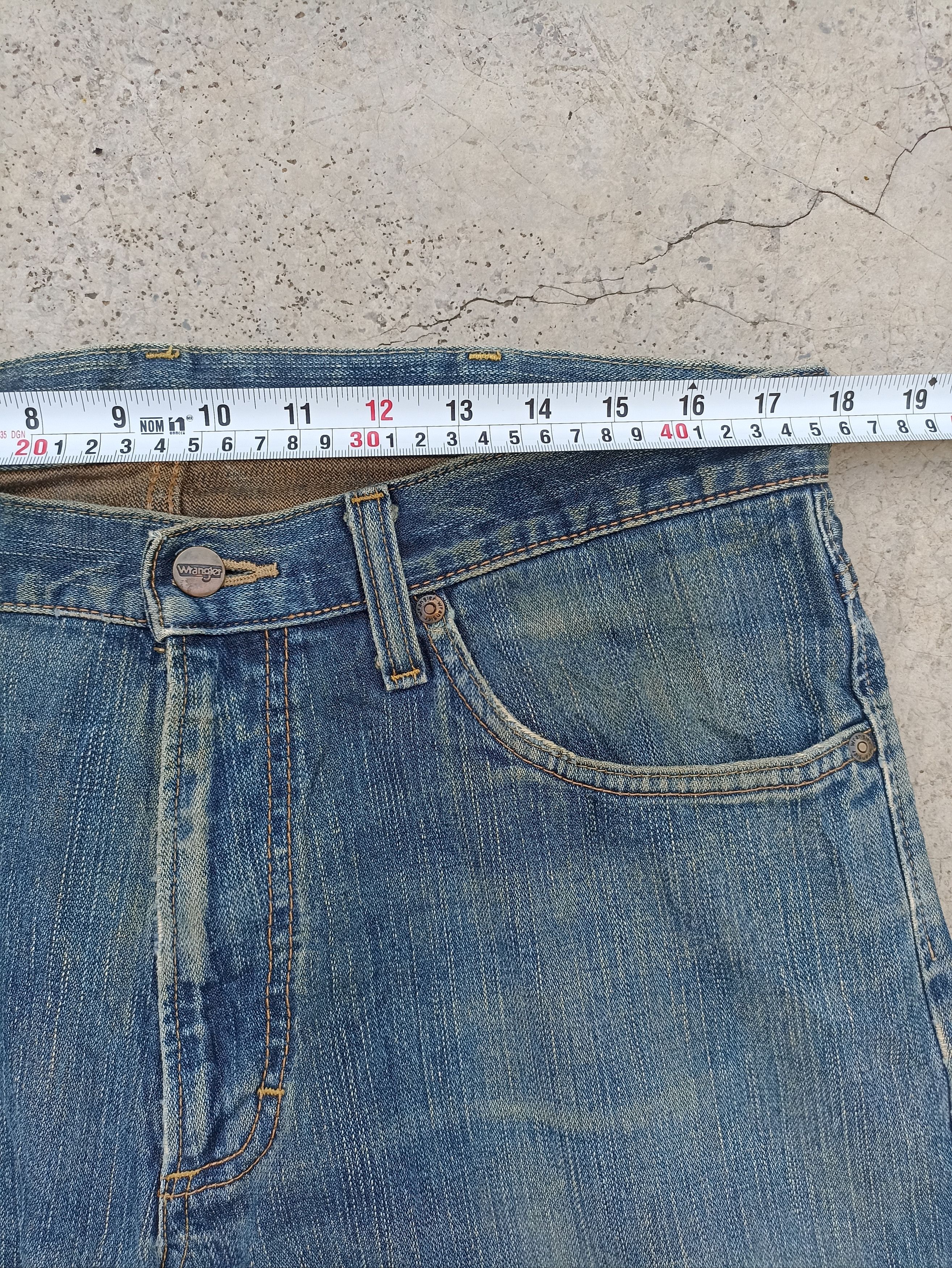 If Six Was Nine Flare Vtg Wrangler Jeans Distressed if six was nine baggy Size US 36 / EU 52 - 10 Thumbnail