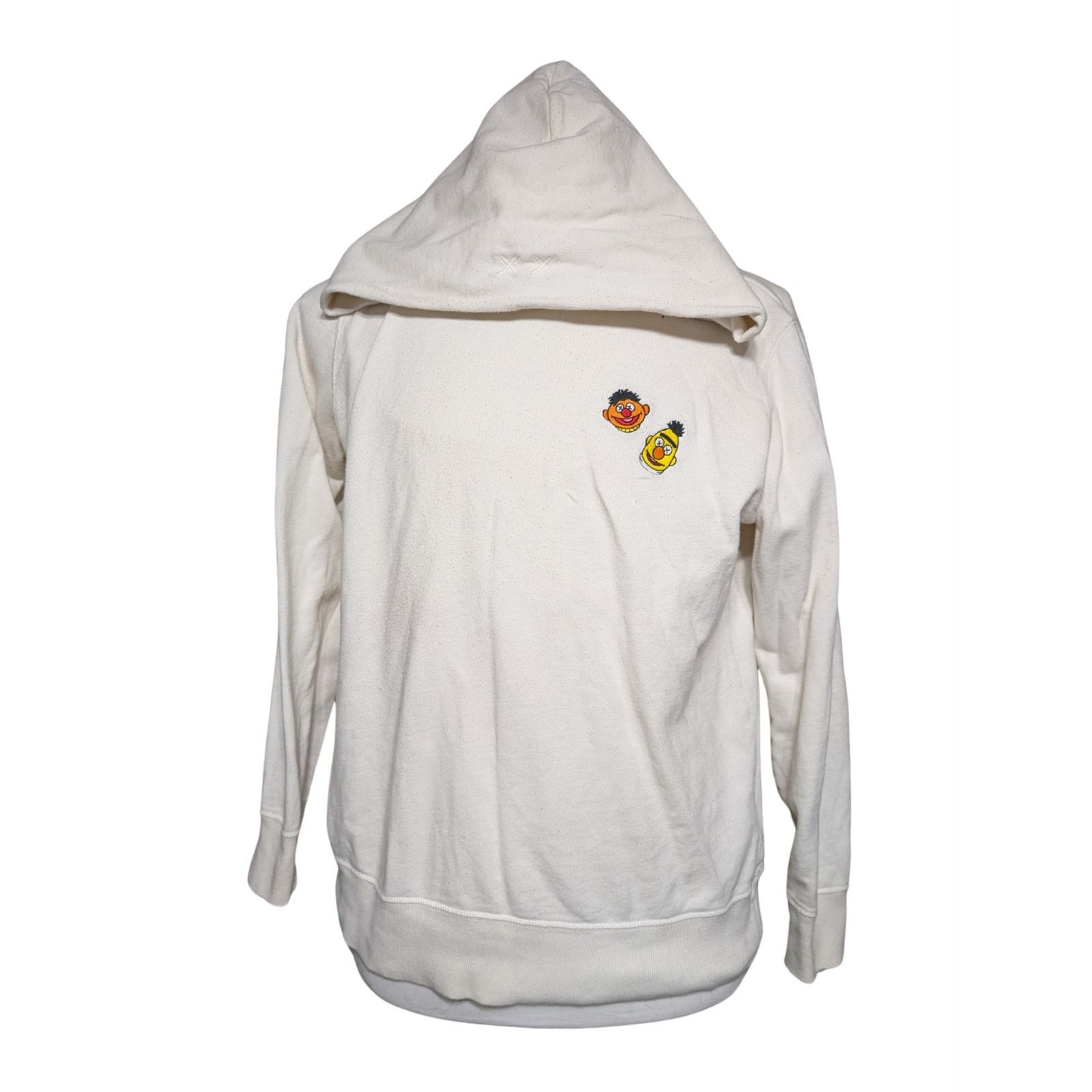 Uniqlo Kaws X Uniqlo Sesame Street Pullover Hoodie Sweatshirt USED Size US L / EU 52-54 / 3 - 1 Thumbnail