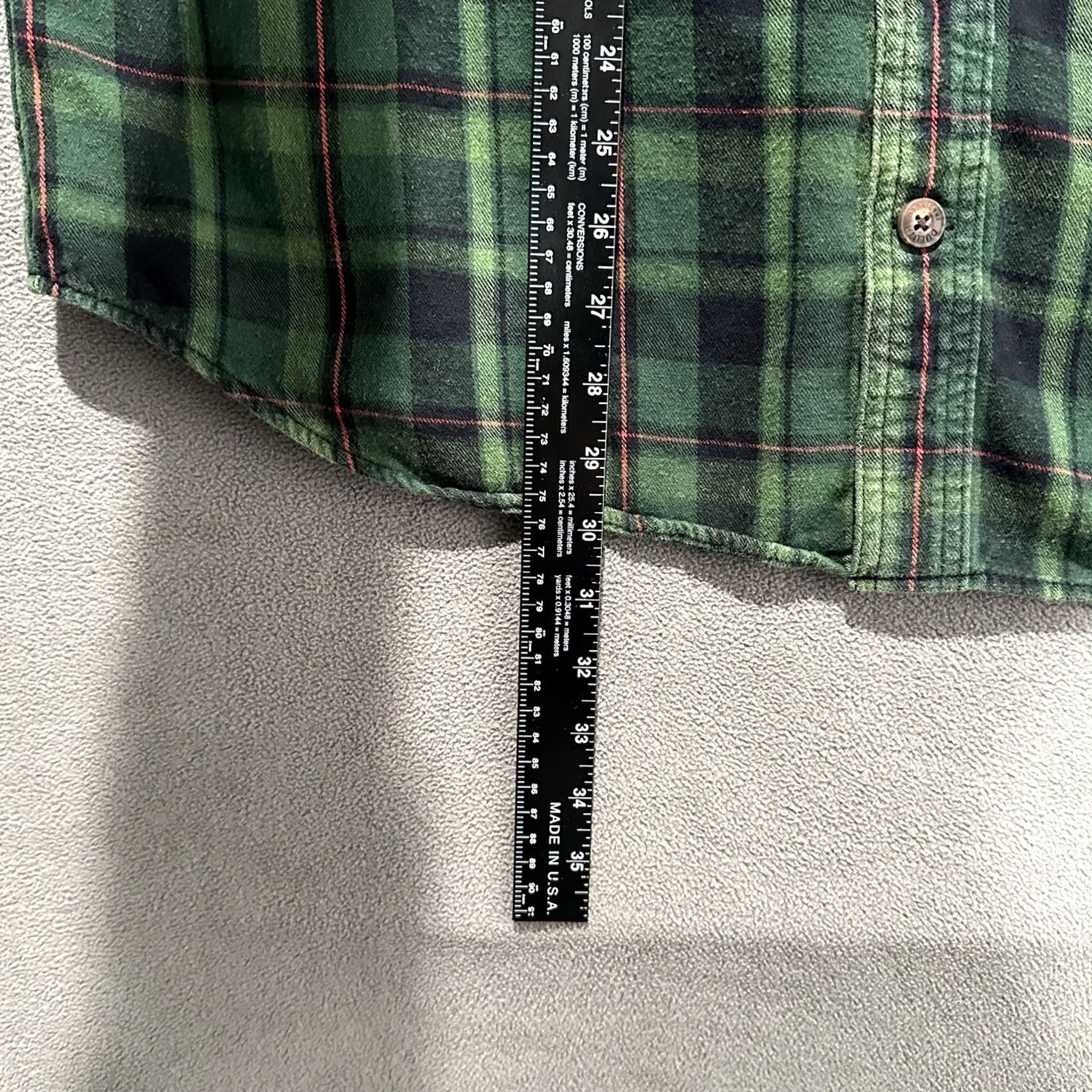 Vintage Duluth Shirt Men Large Green Plaid Free Swingin’ Flannel Relaxed Fit EUC Size US L / EU 52-54 / 3 - 8 Thumbnail