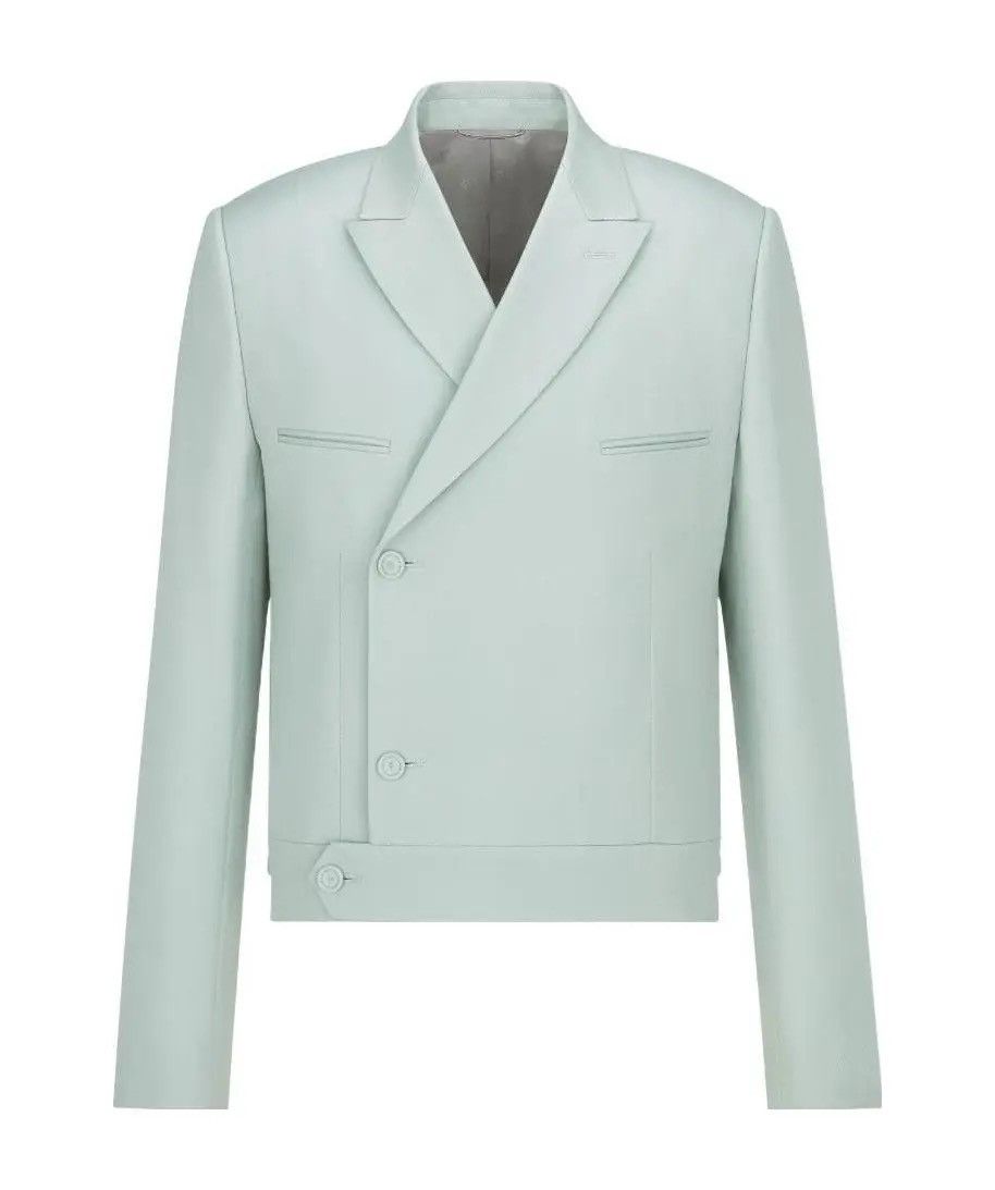 Dior Dior baby blue blazer jacket 52 Size 52S - 1 Thumbnail