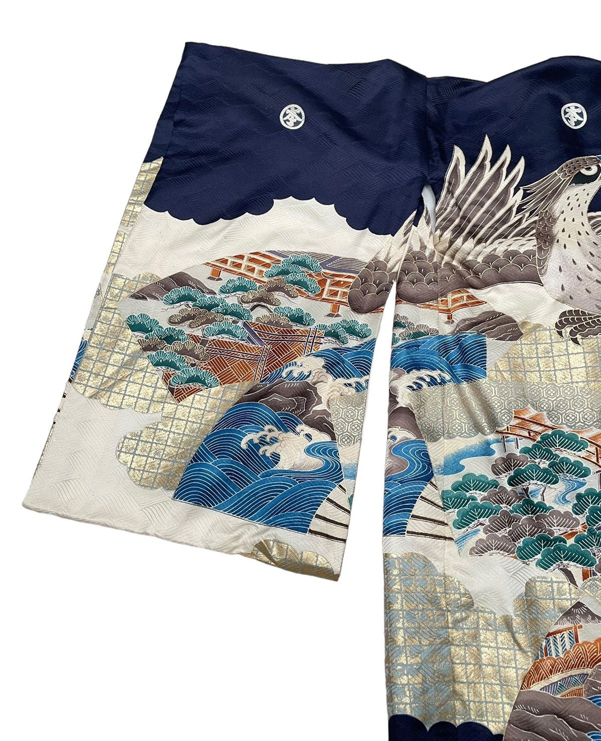 Japanese Brand × Vintage Vintage Japanese Brand Kimono Full Print 1990s Size XS / US 0-2 / IT 36-38 - 9 Thumbnail