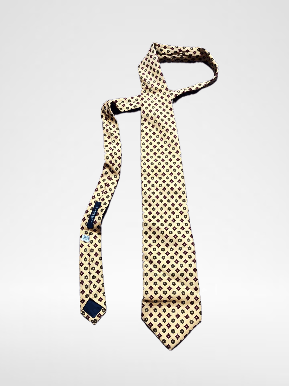 LUXURY VINTAGE Print Tie Y2K BURBERRY