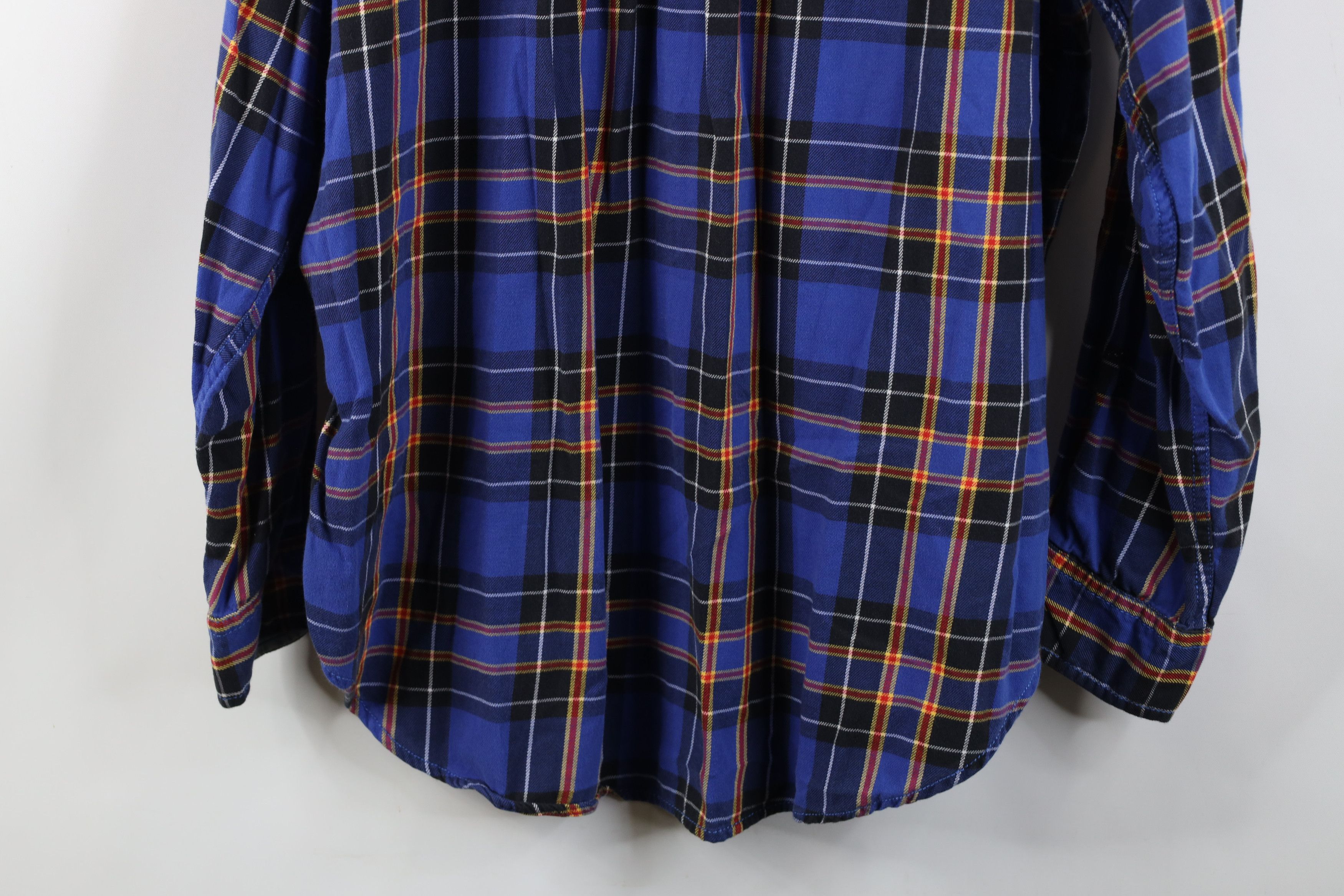 Tommy Hilfiger Vintage 90s Tommy Hilfiger Flannel Collared Button Shirt Size US L / EU 52-54 / 3 - 16 Thumbnail