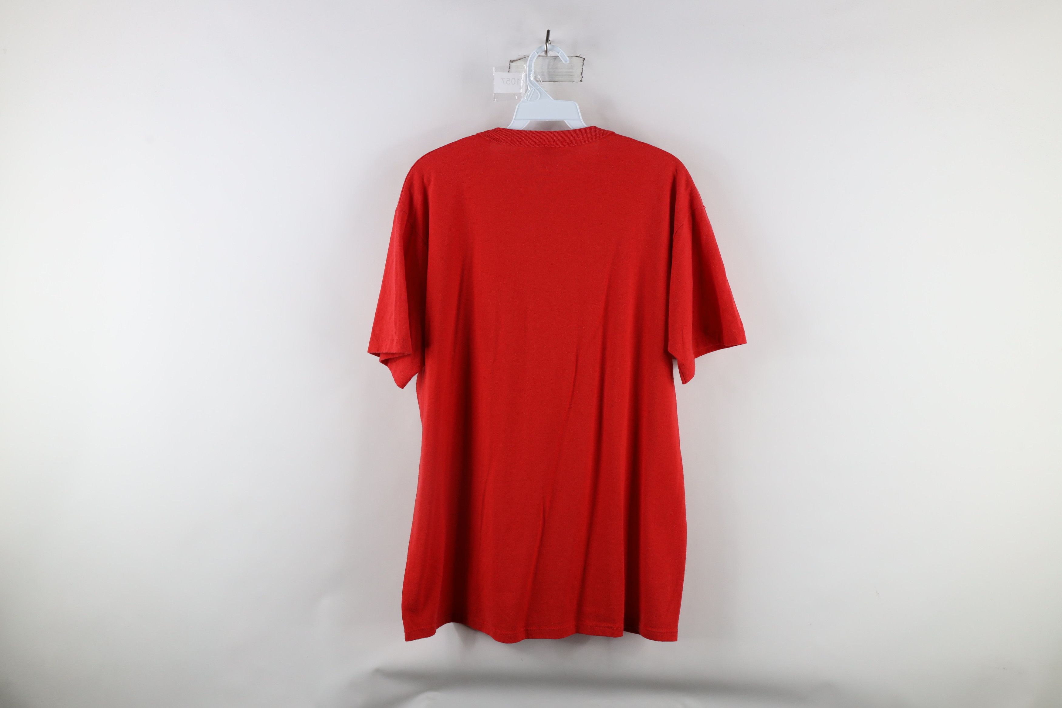 Russell Athletic × Vintage Vintage 90s Russell Athletic Short Sleeve T-Shirt Red USA Size US L / EU 52-54 / 3 - 6 Thumbnail