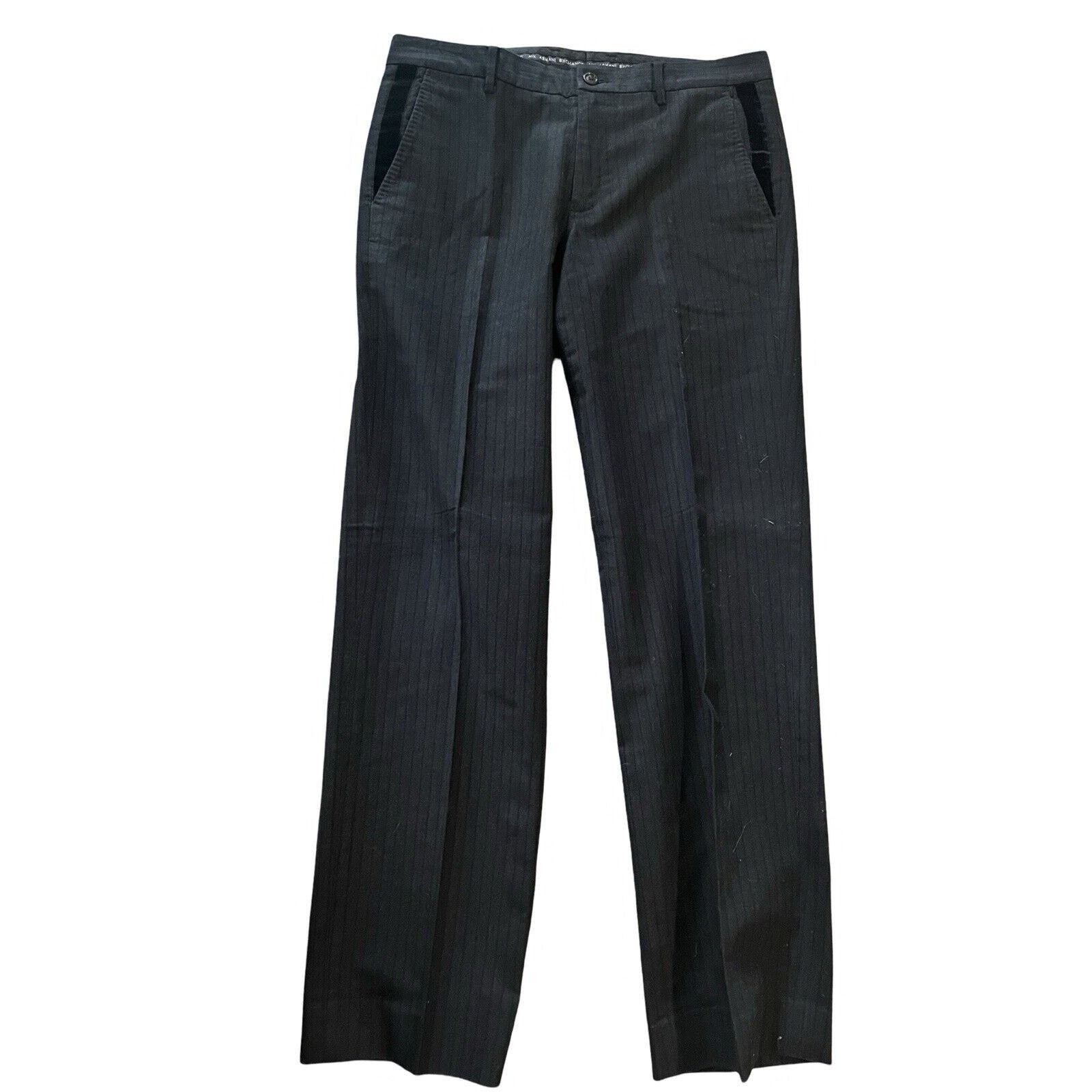 Armani Exchange Armani Exchange Men’s Pinstripe Suit - Size 32 REG Size 38S - 11 Thumbnail