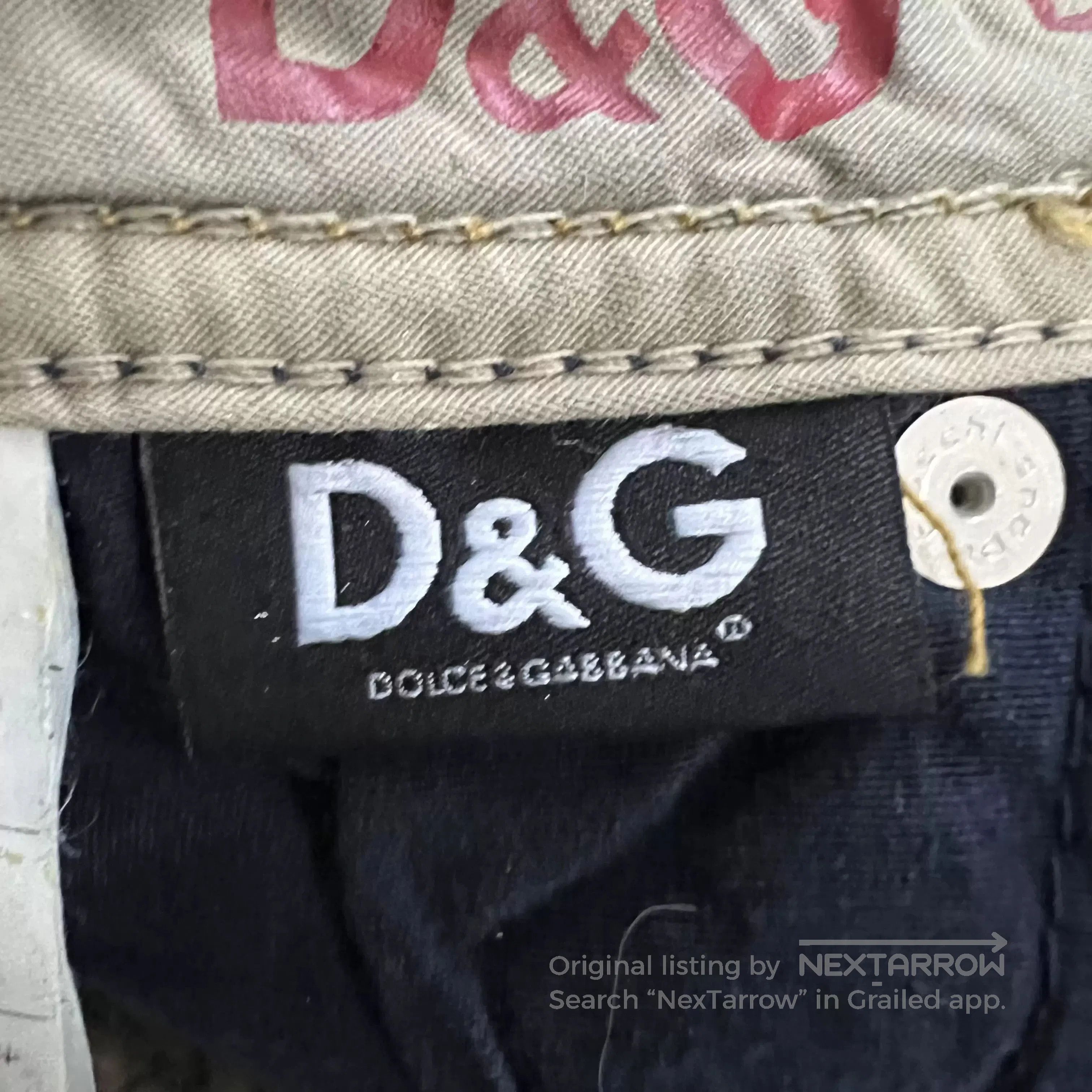 Dolce & Gabbana Dolce Gabbana Dark Blue Straight Jeans 25. Size 25" / US 0 / IT 36 - 4 Thumbnail