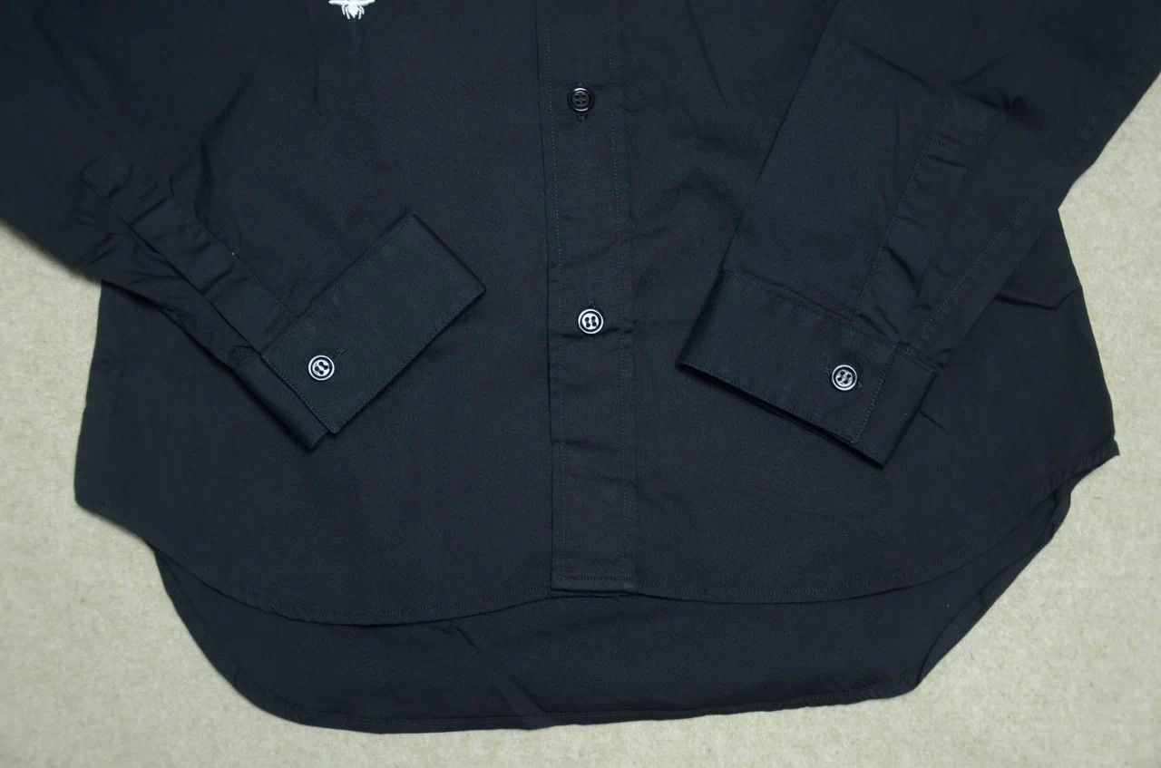 Dior Dior Classic Bee Embroidered Black Shirt Size US S / EU 44-46 / 1 - 4 Thumbnail