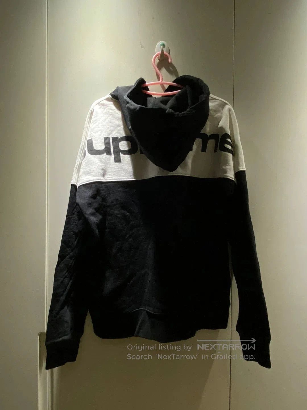 Supreme Supreme Black and White Logo Hoodie. Size US L / EU 52-54 / 3 - 2 Thumbnail