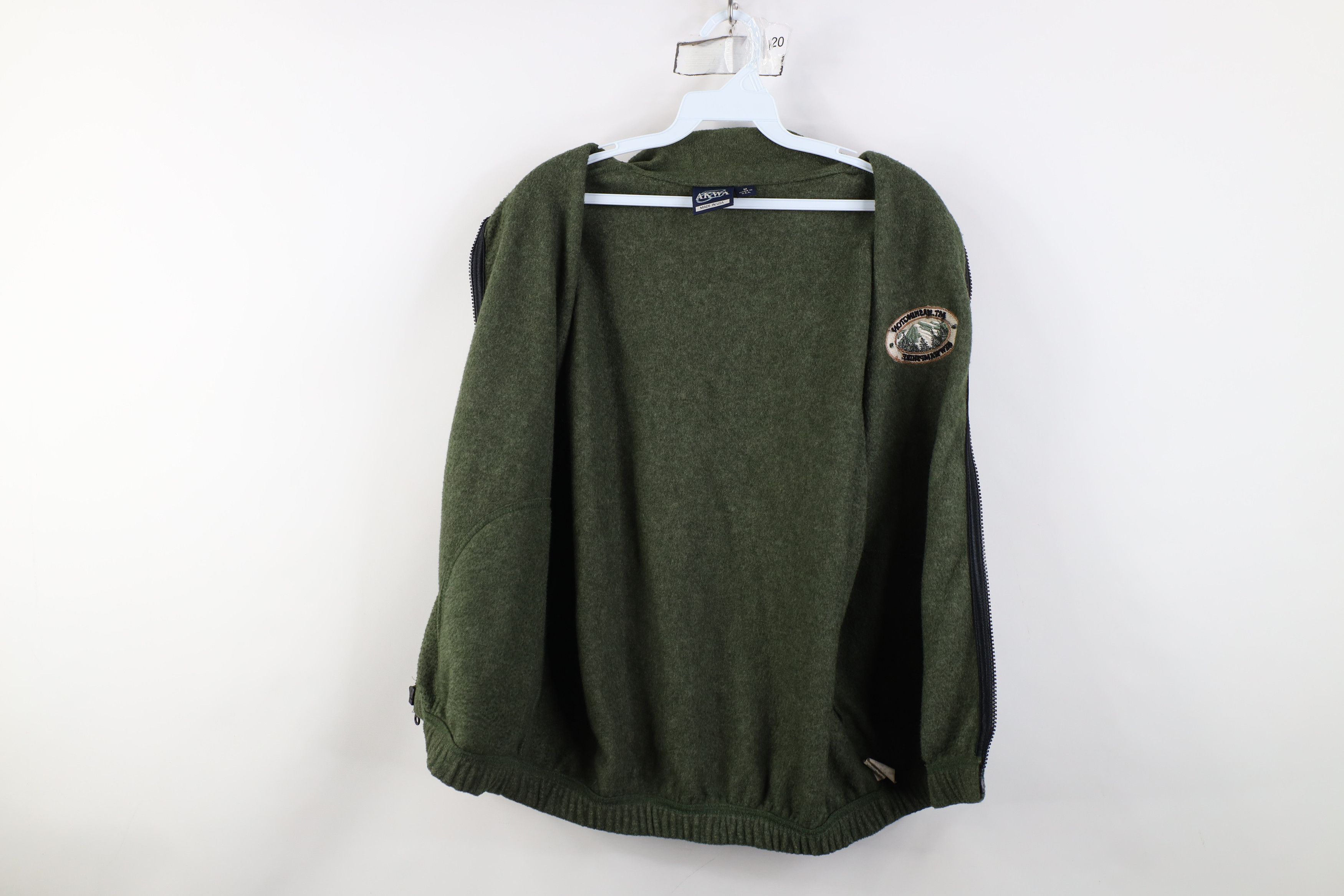 Vintage Vintage 90s Washington New Hampshire Fleece Vest Jacket USA Size US M / EU 48-50 / 2 - 8 Thumbnail