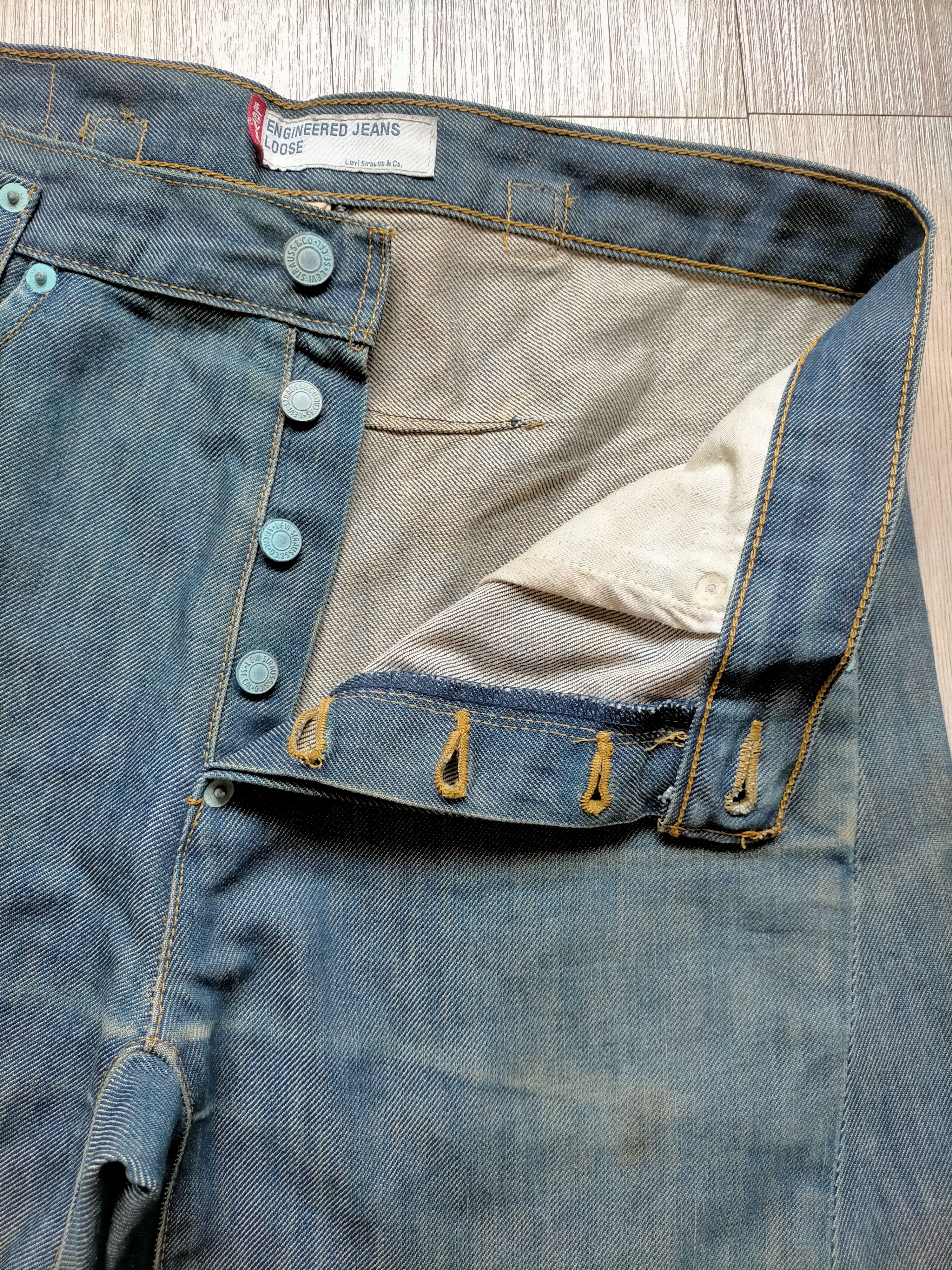 Levi's Vintage Levis Engineering single pocket Jeans Size US 31 - 8 Thumbnail