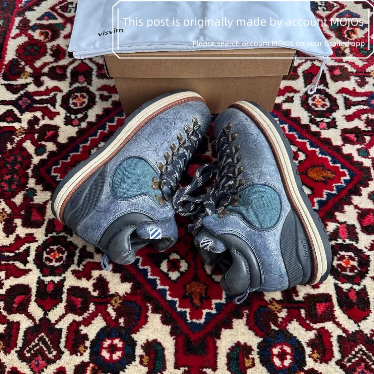 Visvim Sz 8 Visvim 11AW Serra Fade Gray Mountain Boots mojos1334 Size US 8 / EU 41 - 6 Thumbnail