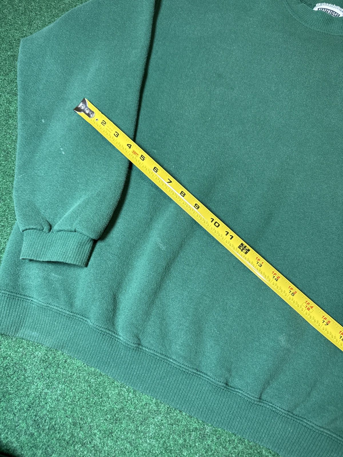 Lee × Vintage Vintage 90s Pine Forest Dark Green XL Pullover Sweatshirt Size US XL / EU 56 / 4 - 6 Thumbnail