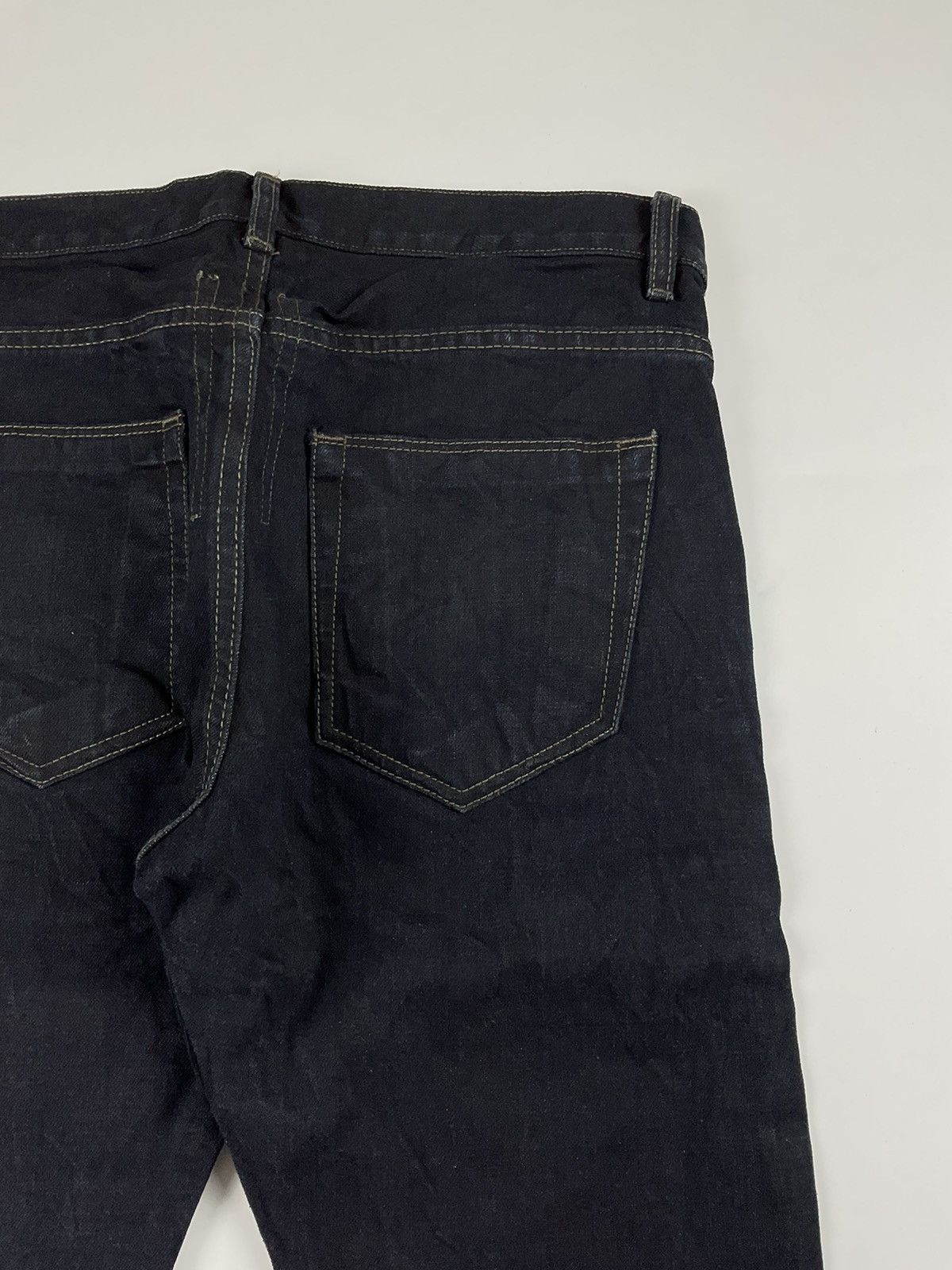 Rick Owens Rick Owens Hard Blue Detroit Cut Denim Size US 30 / EU 46 - 8 Thumbnail