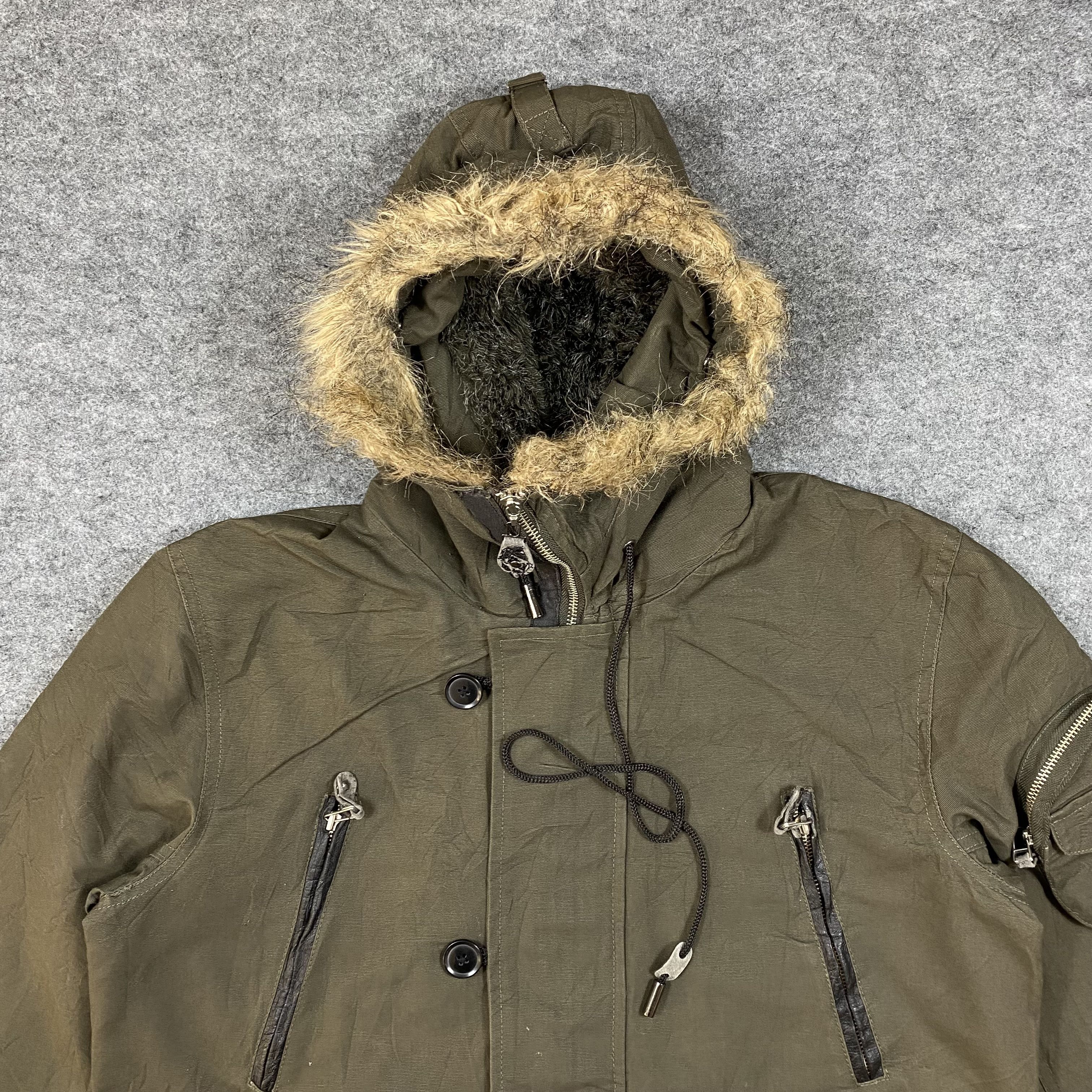 Denime VINTAGE Denime Japan Military N-3B Flight Jacket Parka-J659 Size US M / EU 48-50 / 2 - 7 Thumbnail