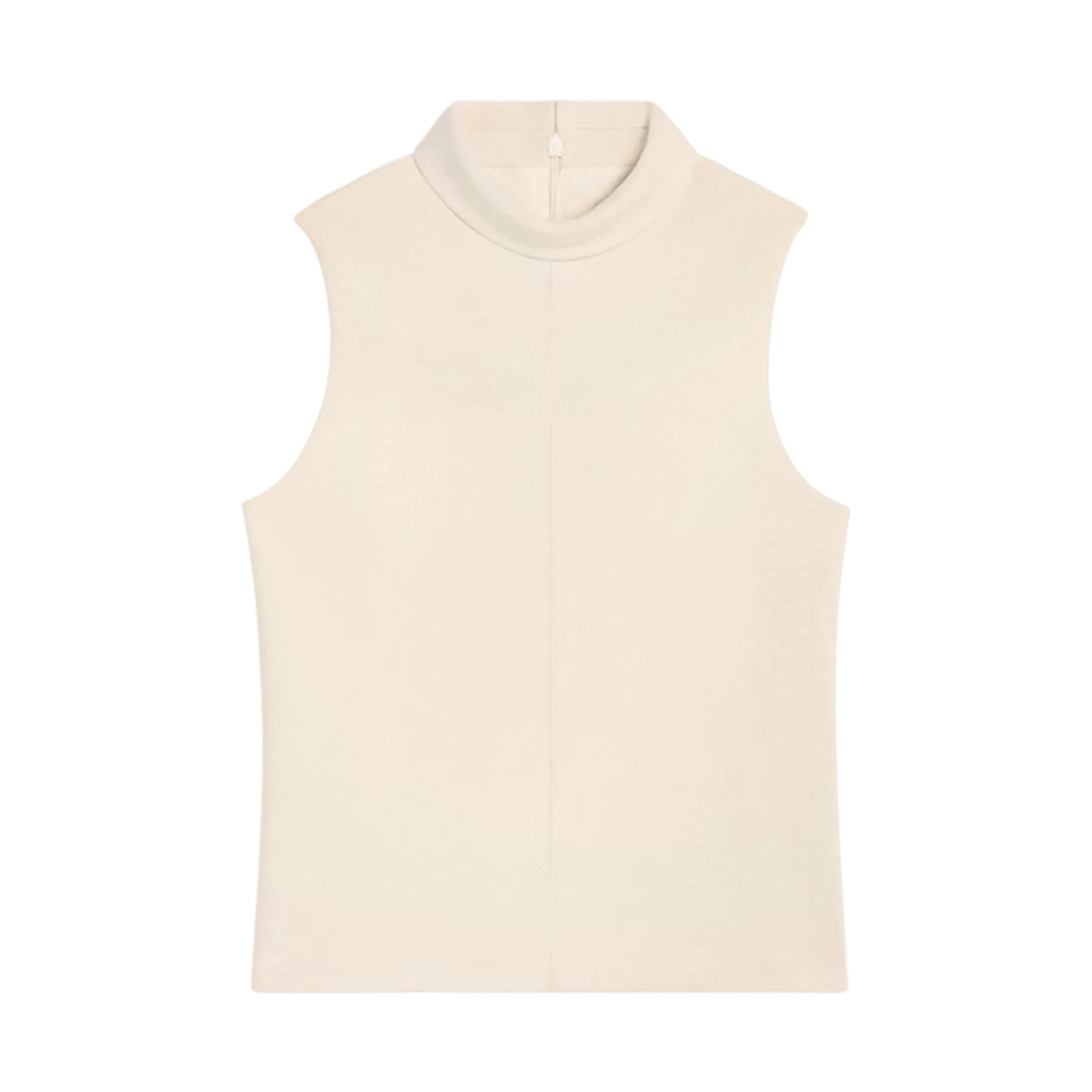 Celine o1w1db10526 2X37O7 Tank Top in Cream Size M / US 6-8 / IT 42-44 - 1 Thumbnail
