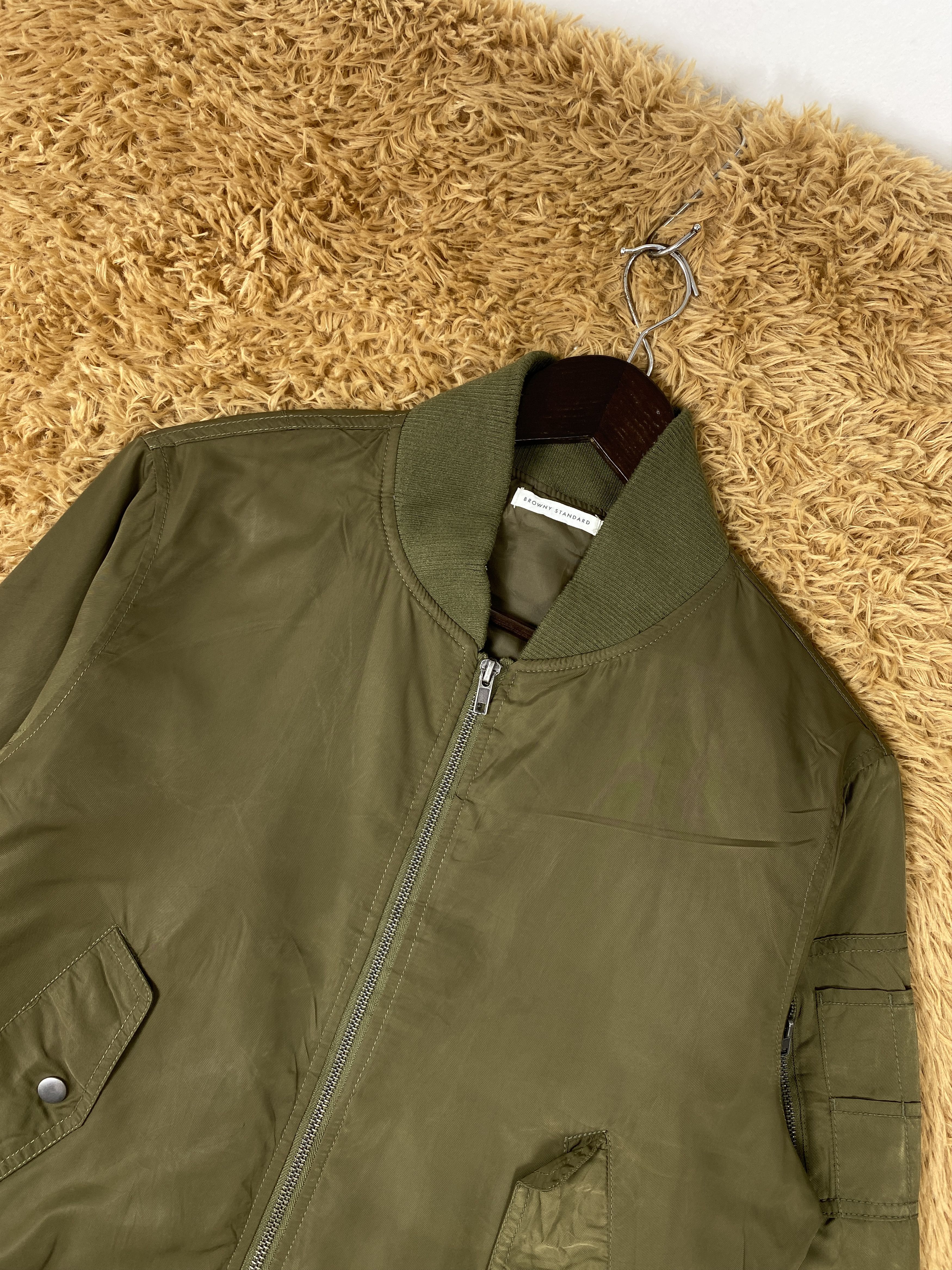 Japanese Brand Vintage Browny Standard Bombers Jacket J2060 Size US S / EU 44-46 / 1 - 2 Thumbnail