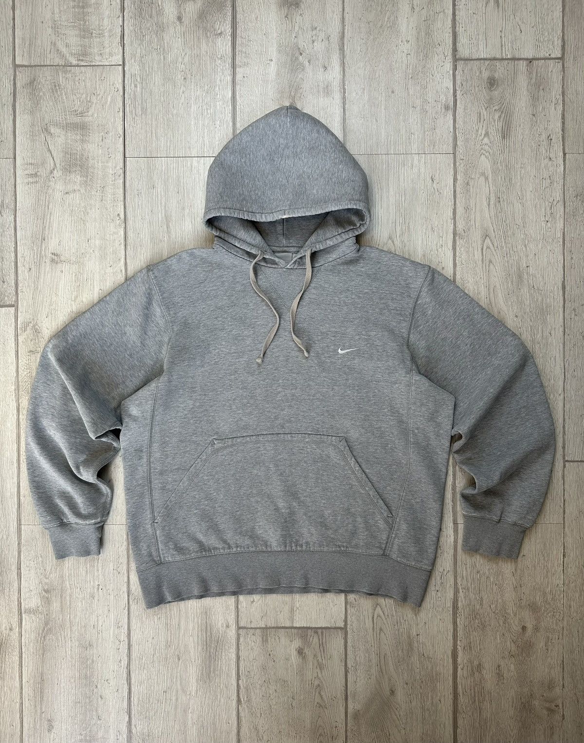Nike Nike Vintage Hoodie Mini Swoosh 90s Size US M / EU 48-50 / 2 - 1 Thumbnail