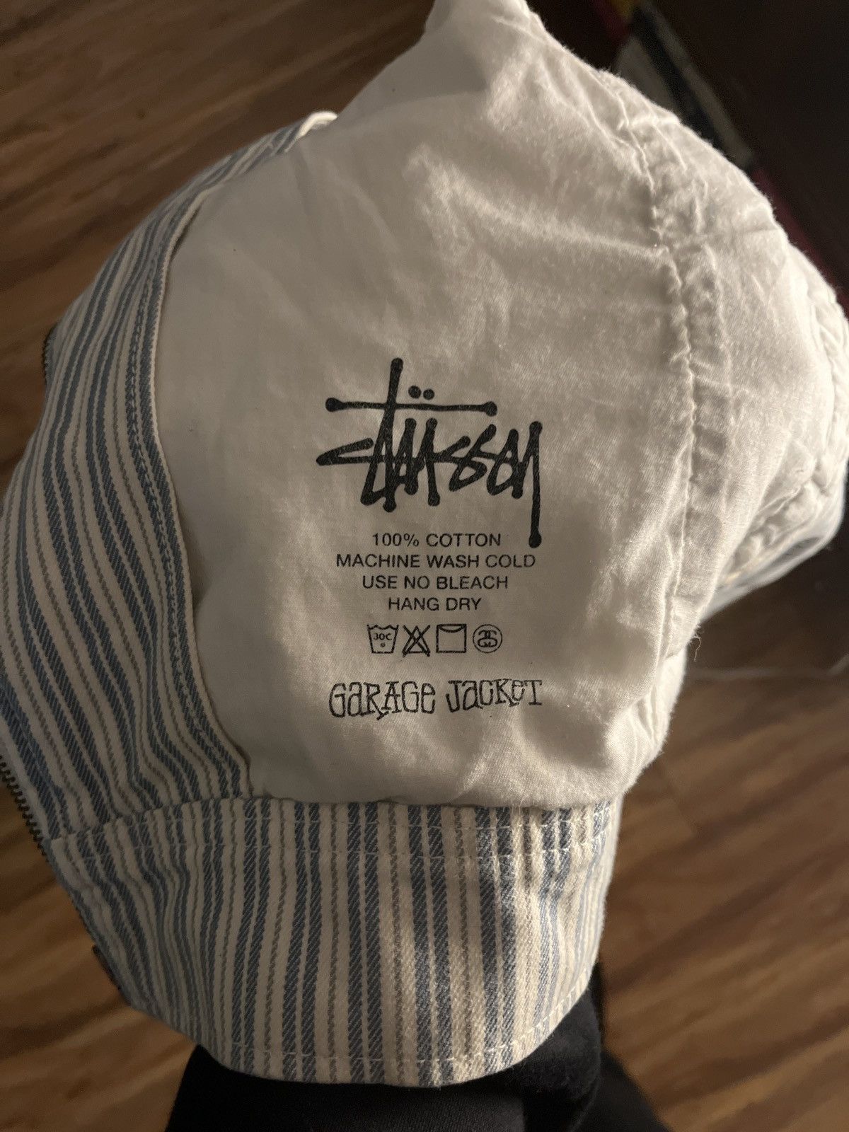 Stussy Stussy garage jacket striped Size US L / EU 52-54 / 3 - 4 Thumbnail