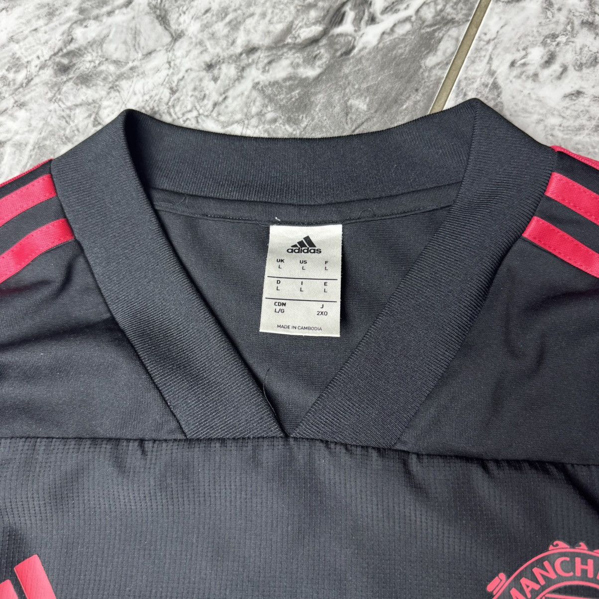 Adidas × Vintage Adidas Manchester Jersey Training Size US L / EU 52-54 / 3 - 5 Thumbnail