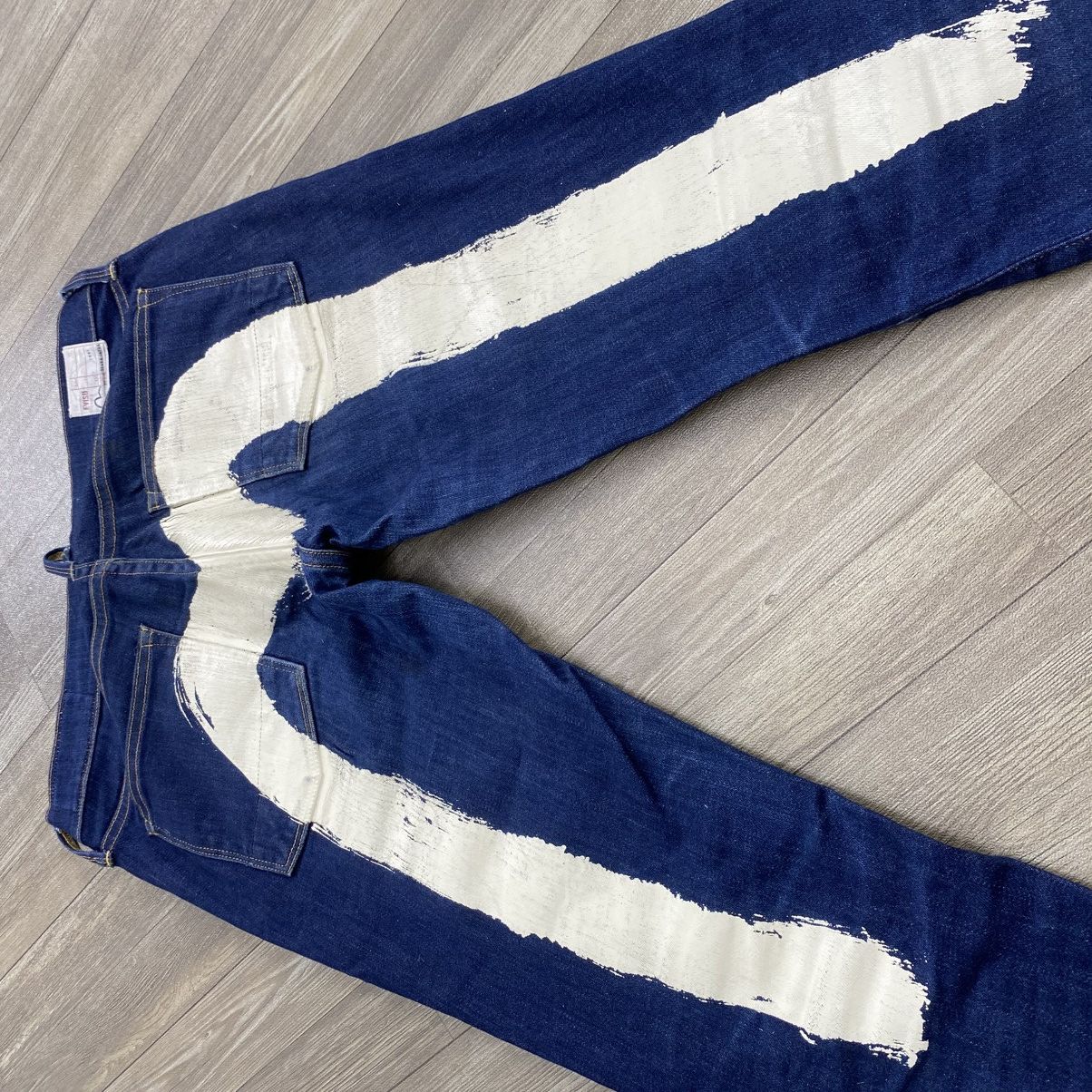 Evisu 2000s Vintage Evisu Daicock Big Logo Japan Denim Jeans Y2K Size US 28 / EU 44 - 20 Thumbnail