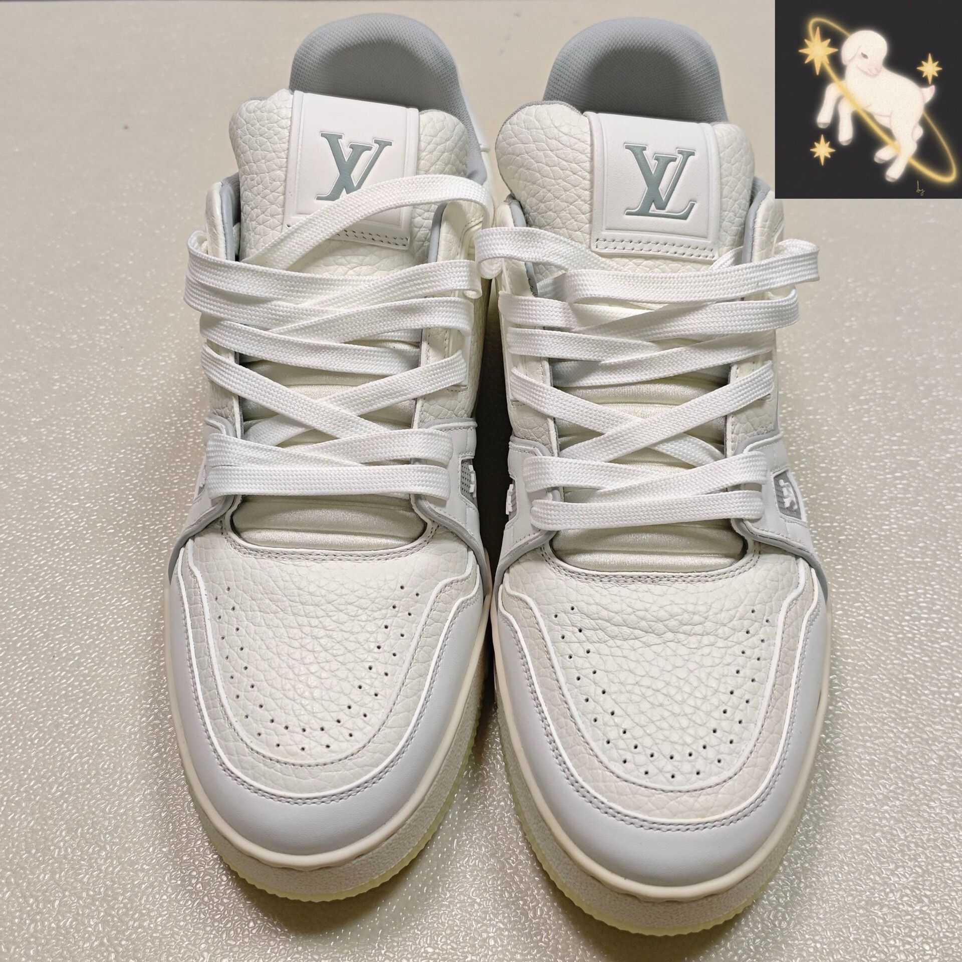 Louis Vuitton Louis Vuitton Trainer Low-Top Sneakers Size 8 Size US 8 / EU 41 - 1 Thumbnail