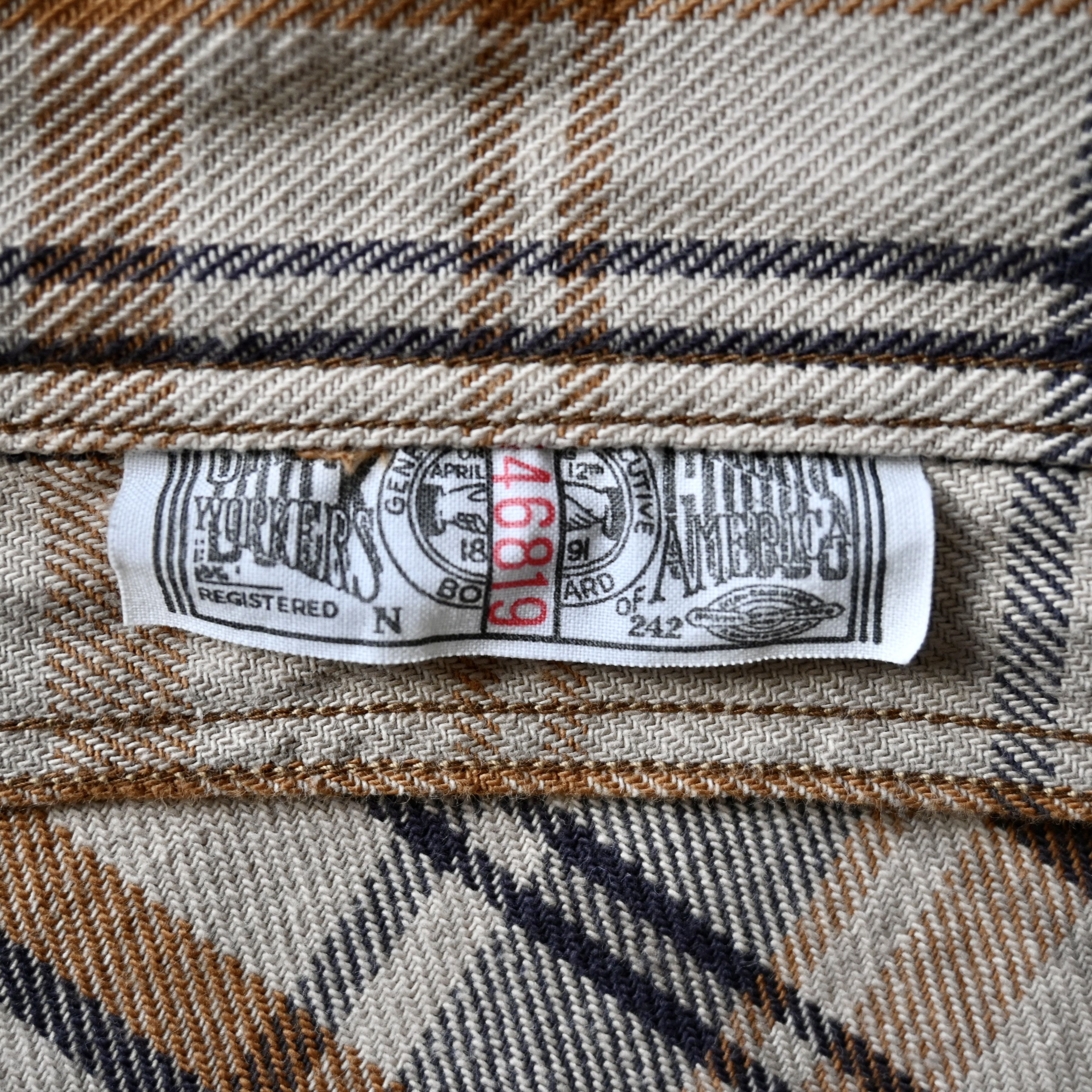 Freewheelers UNION SPECIAL OVERALLS plaid cotton work shirt made in Japan Size US XL / EU 56 / 4 - 21 Thumbnail