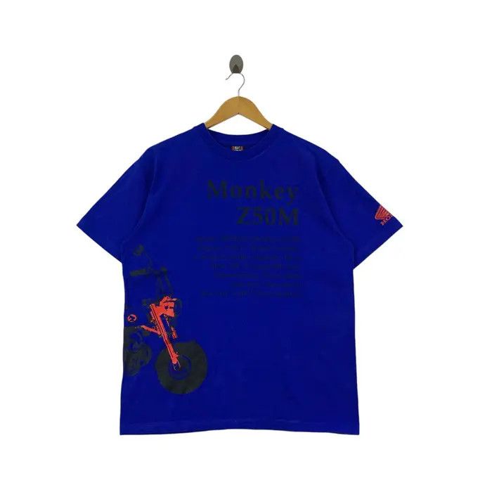 Vintage HONDA MONKEY Z50M Mini Bikes Racing Team Tee Shirt Size US M / EU 48-50 / 2 - 1 Thumbnail