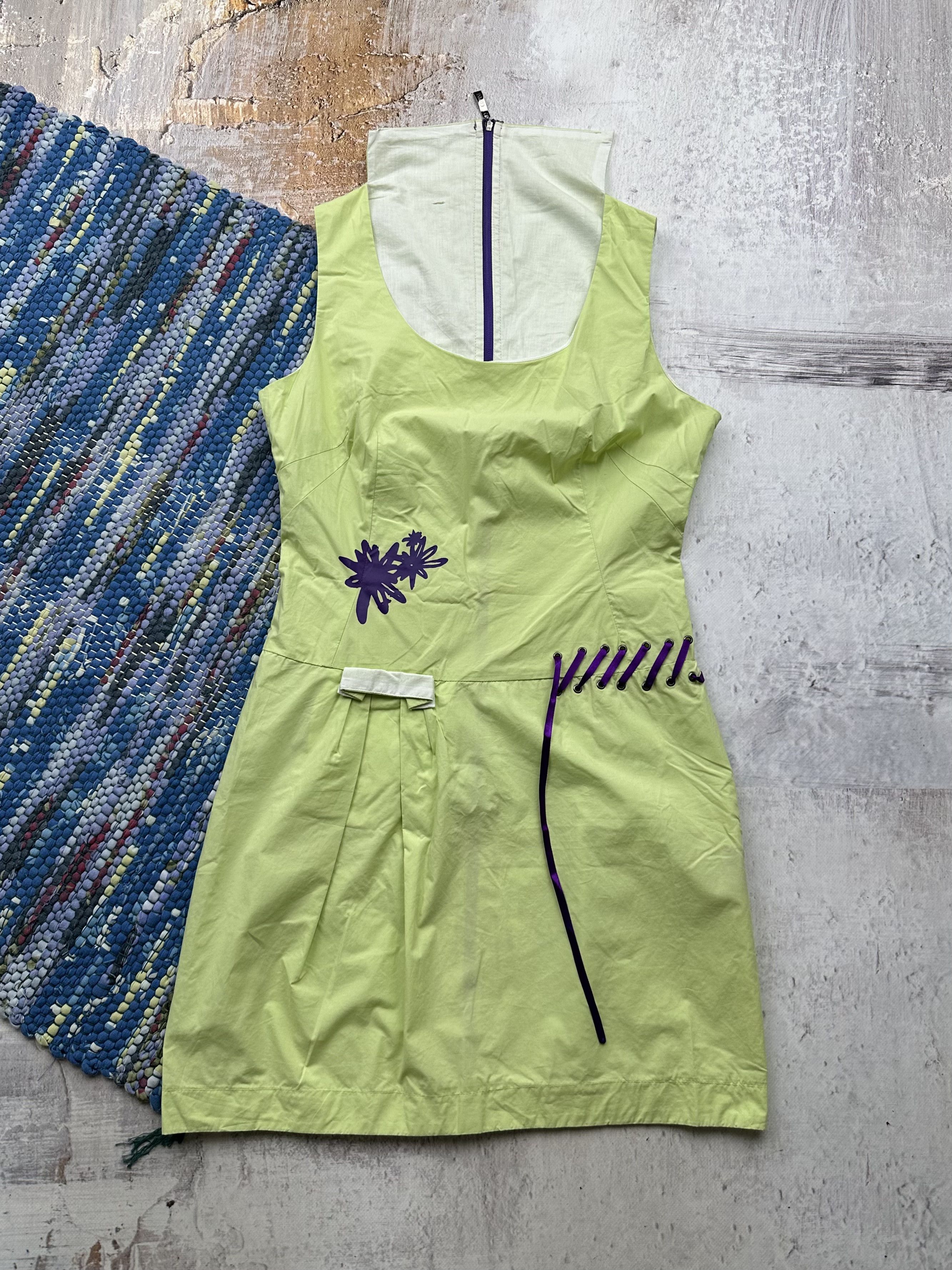 Japanese Brand Vintage Midi Dress A235(198) Size M / US 6-8 / IT 42-44 - 1 Thumbnail