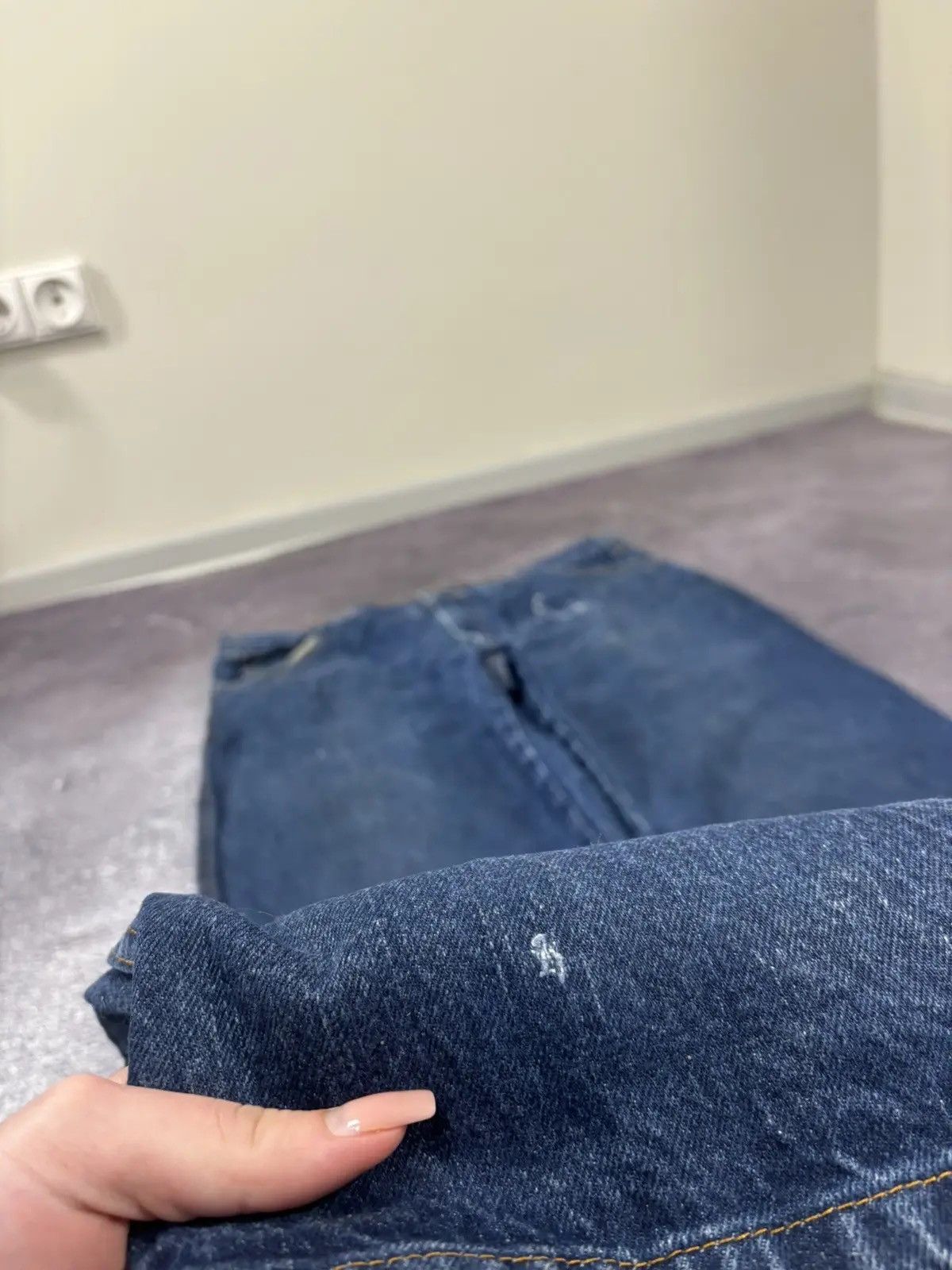 Dickies × Vintage Vintage Dickies Y2K Blue Hype Denim Baggy Jeans Size US 36 / EU 52 - 8 Thumbnail