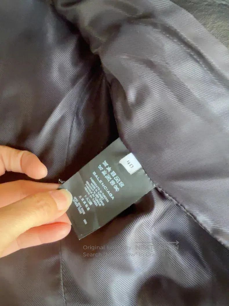 Balenciaga Balenciaga Leather Jacket Size US XXS / EU 40 - 5 Thumbnail
