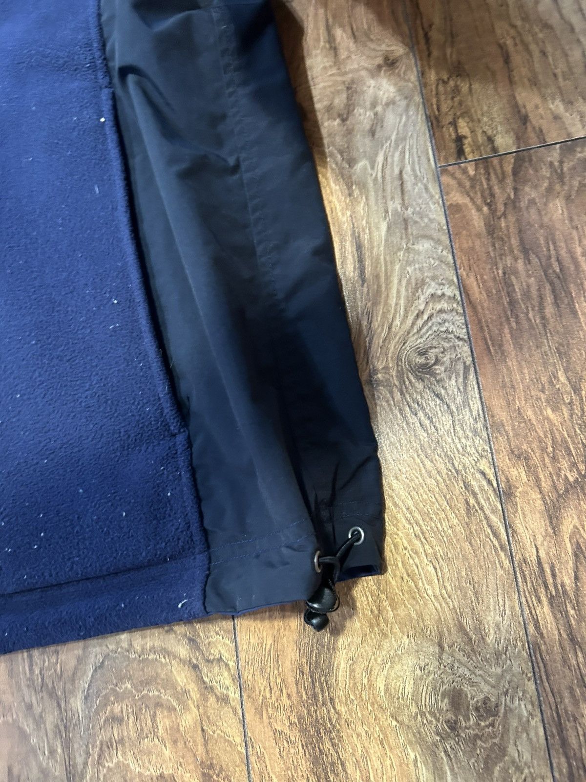 L.L. Bean Vintage LL Bean Reversible Fleece Nylon Jacket Navy Mens XL Size US L / EU 52-54 / 3 - 7 Thumbnail
